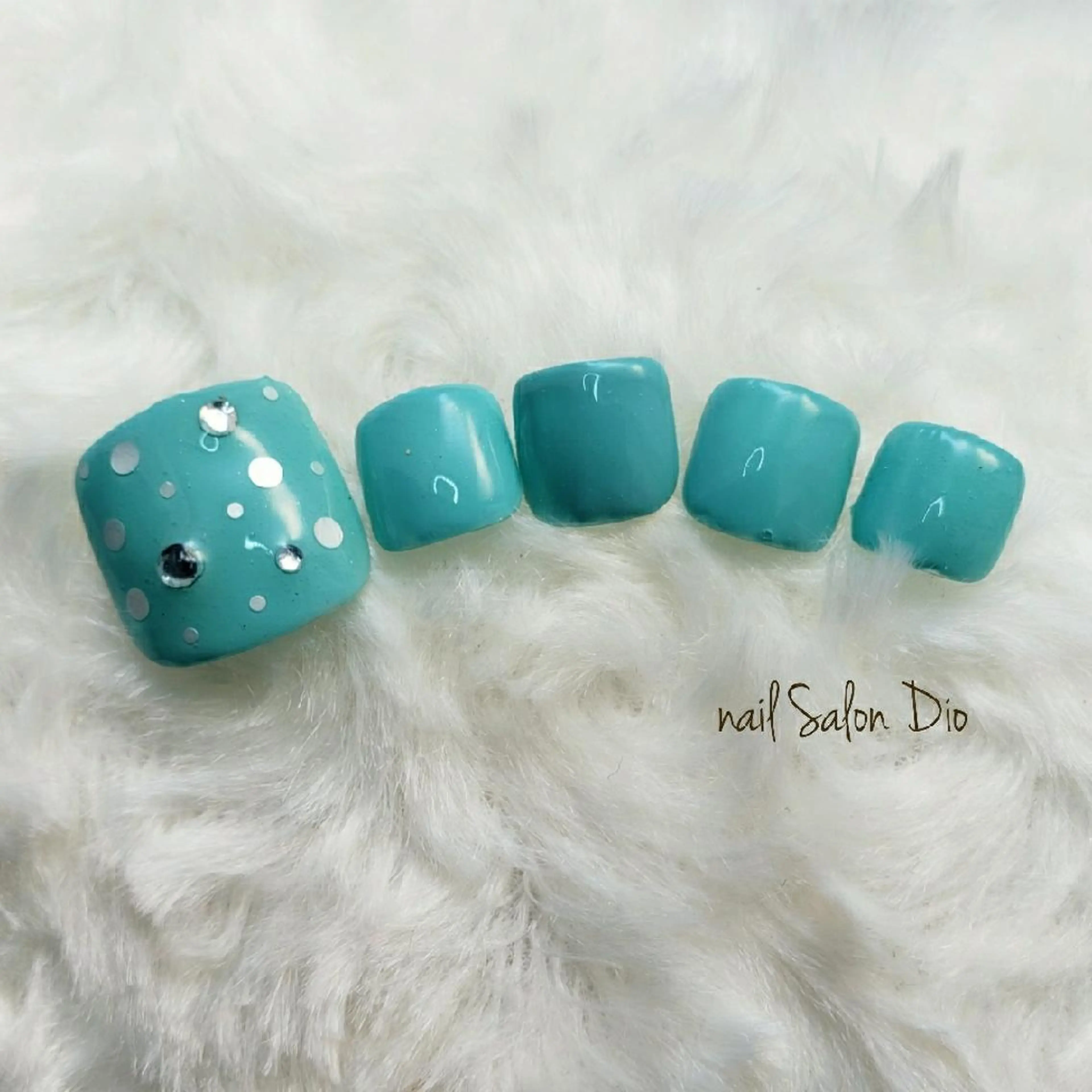 ネイル ブルー nail salon Dio所属・Nail salon Dioのネイルデザイン