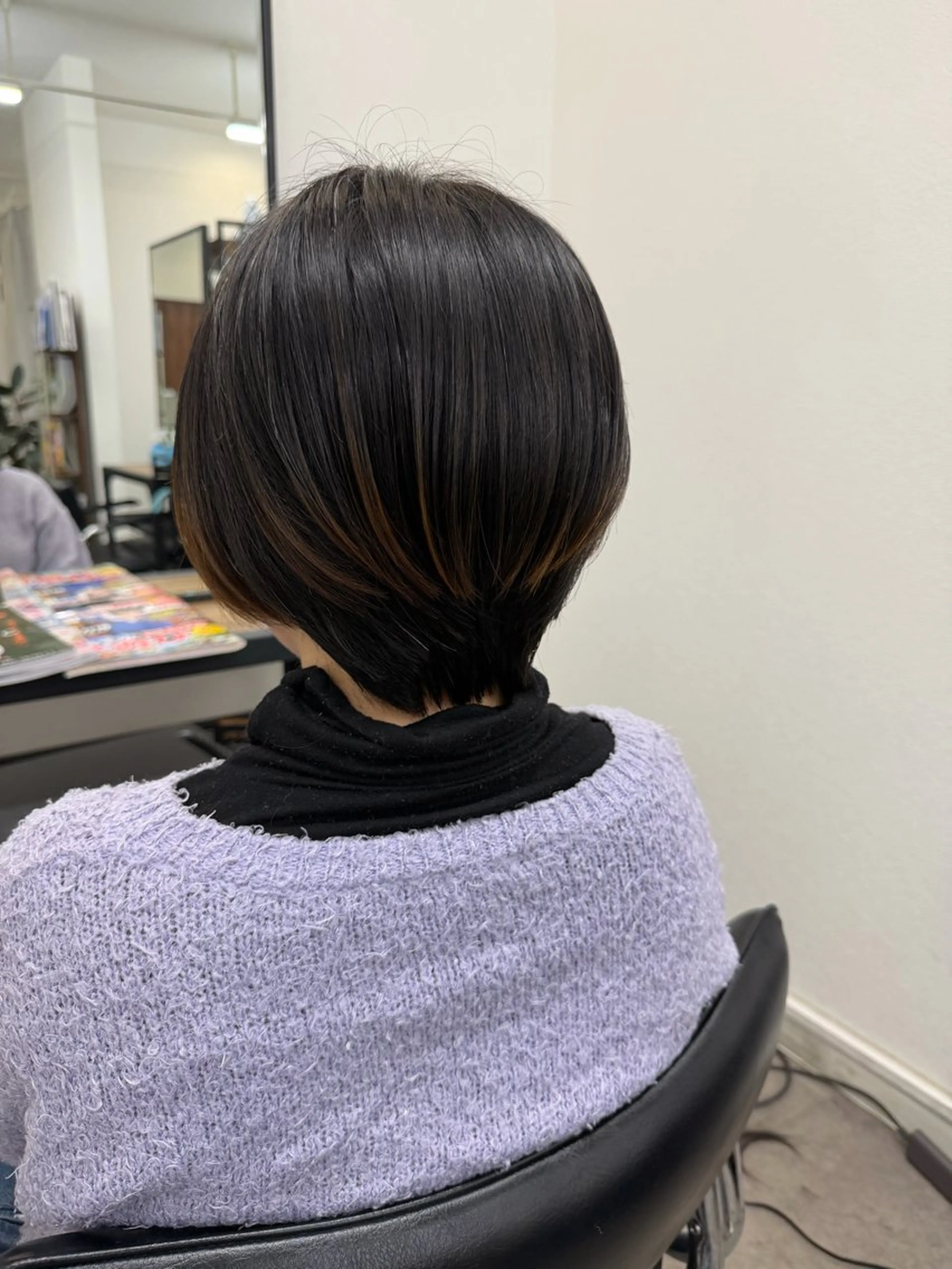 ショート ボブ 近藤 愛理のヘアスタイル