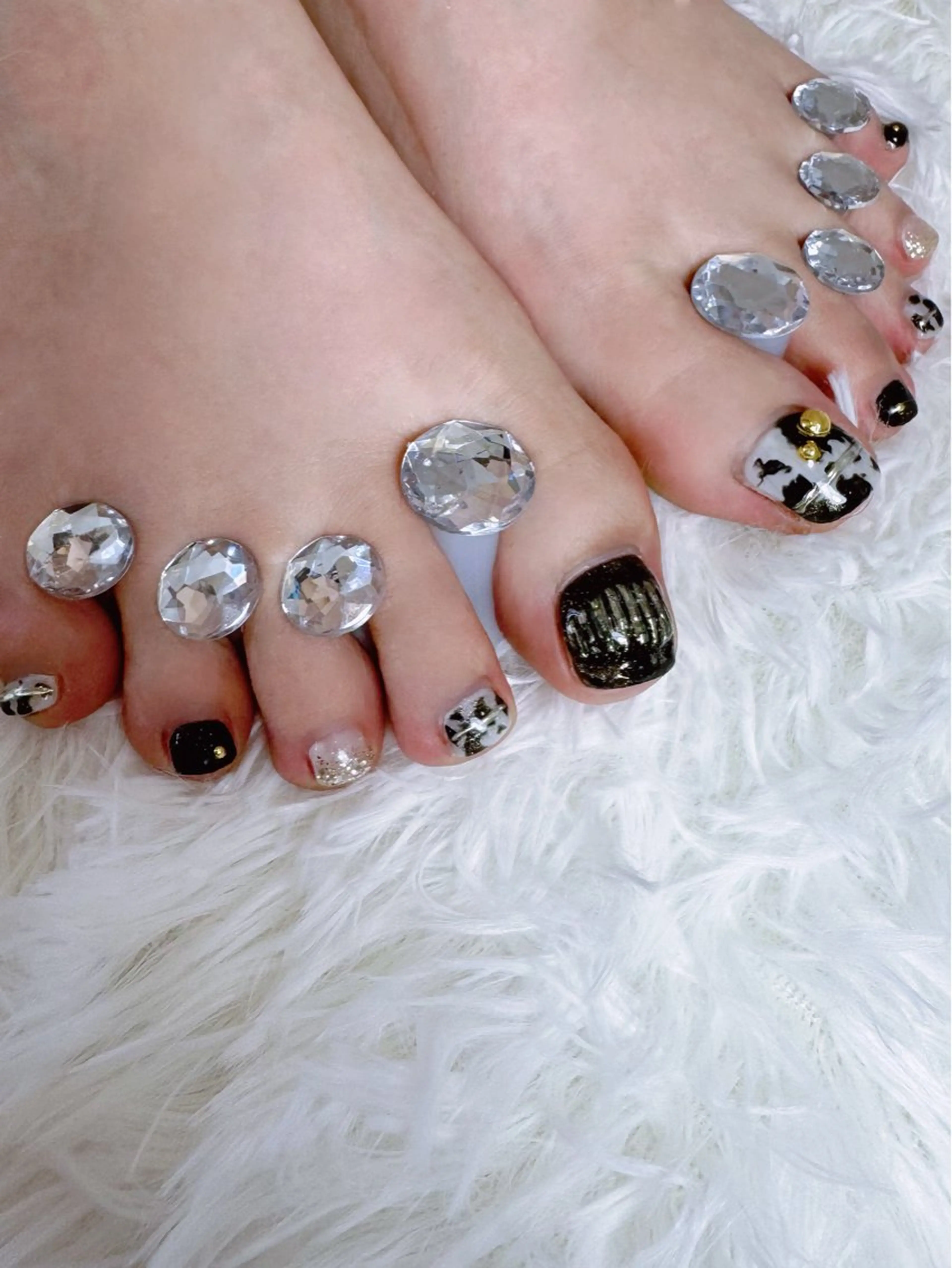 ネイル フットネイル BIJOU yuzuのネイルデザイン