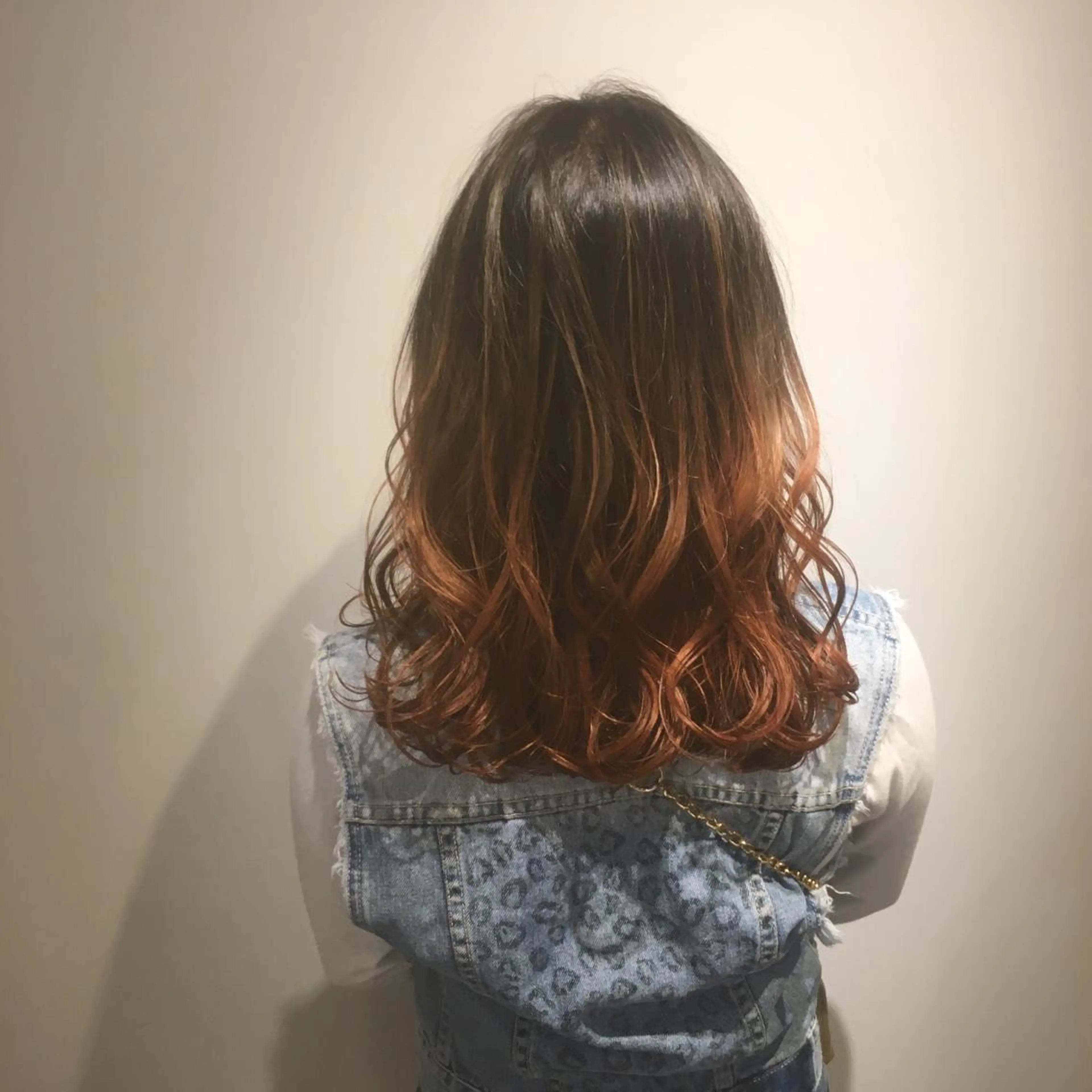 ロング カラー カット ヘアカラー トリートメント しのはら まどかのヘアスタイル