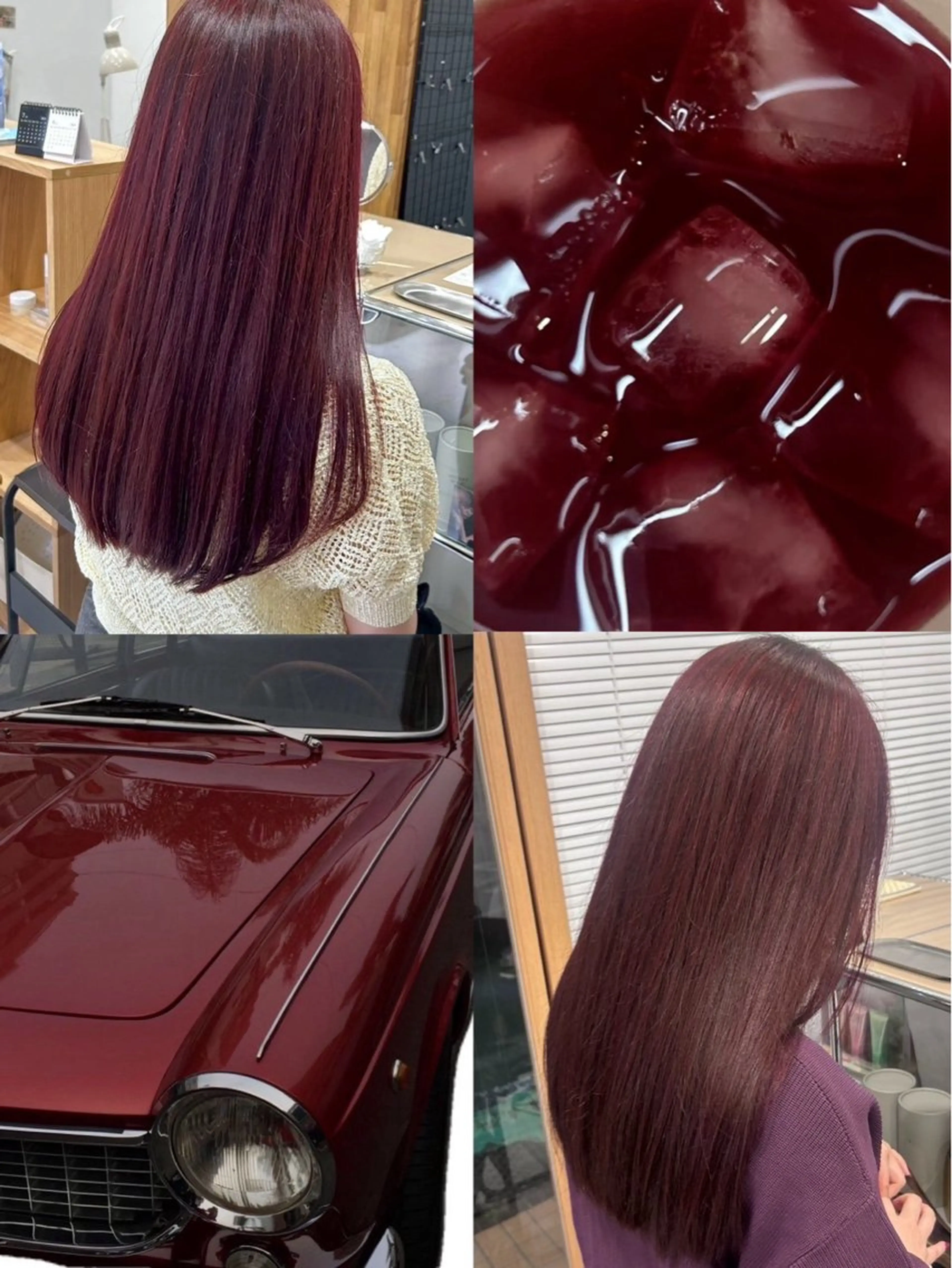 ロング カラー レイヤーカット🐺 hina🩶のヘアスタイル