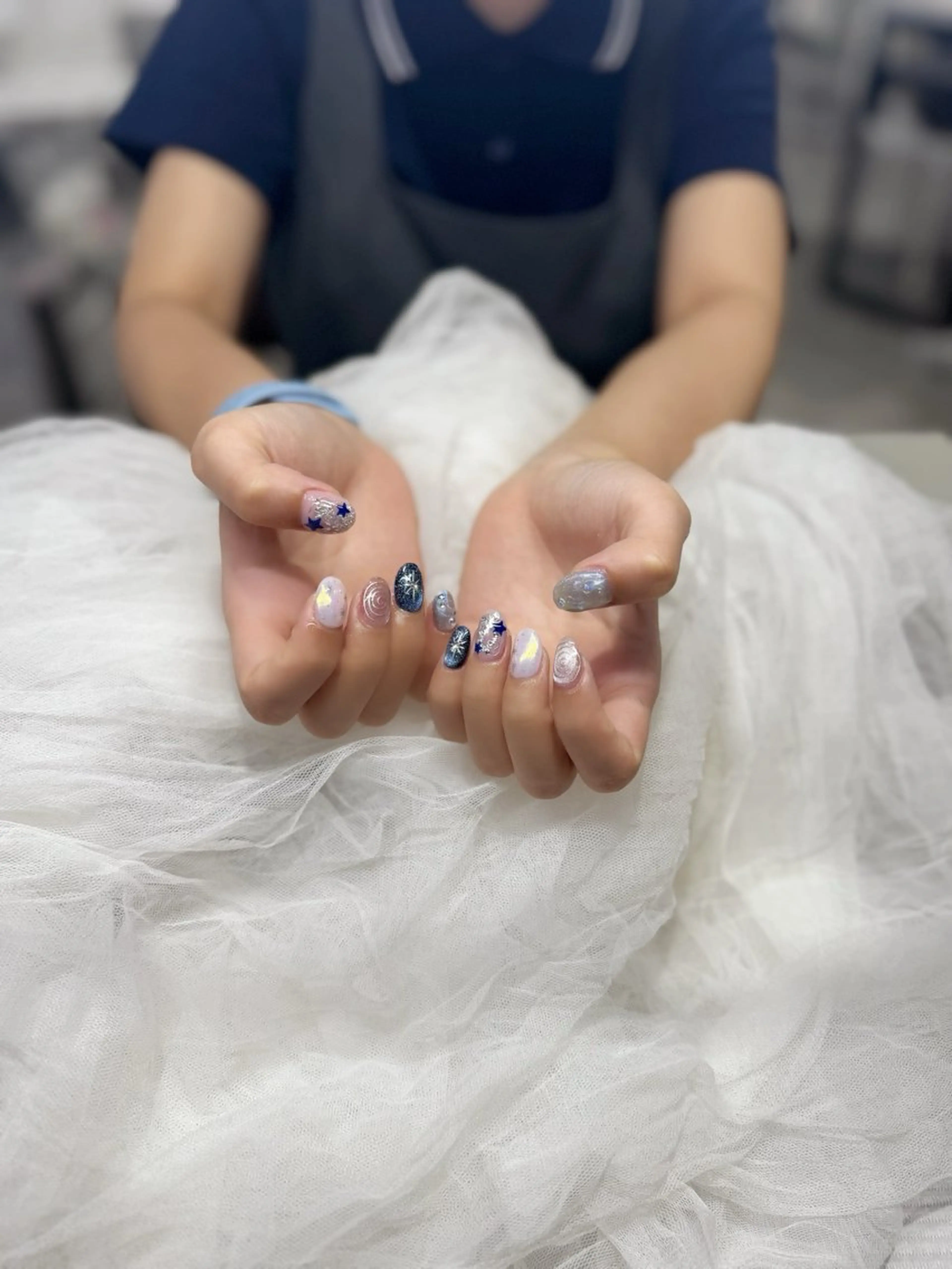 ネイル ハンドネイル 新井 ひなののネイルデザイン