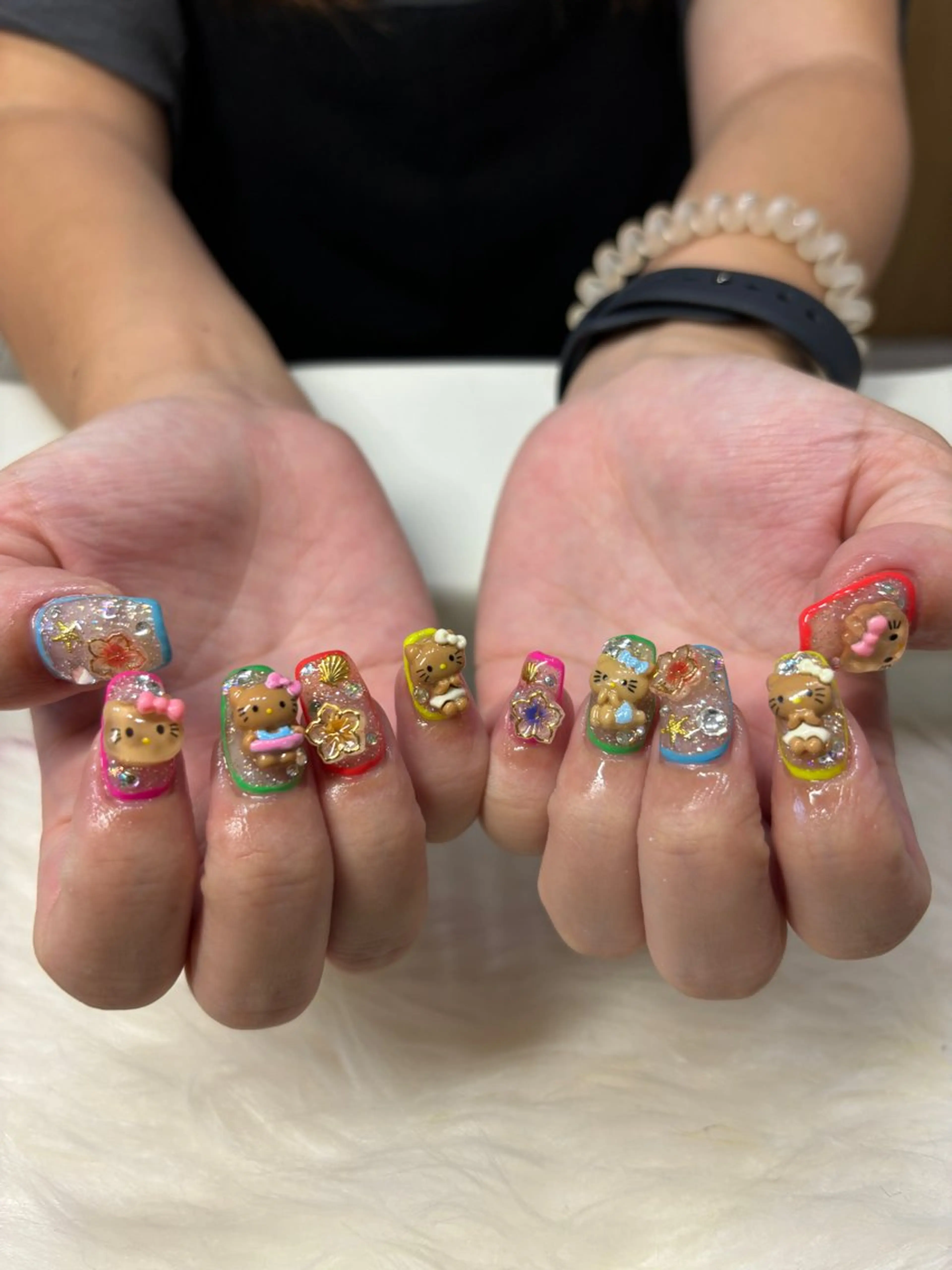 ネイル 持ち込み Nailsalon Ｒ《喜多見3分》のネイルデザイン