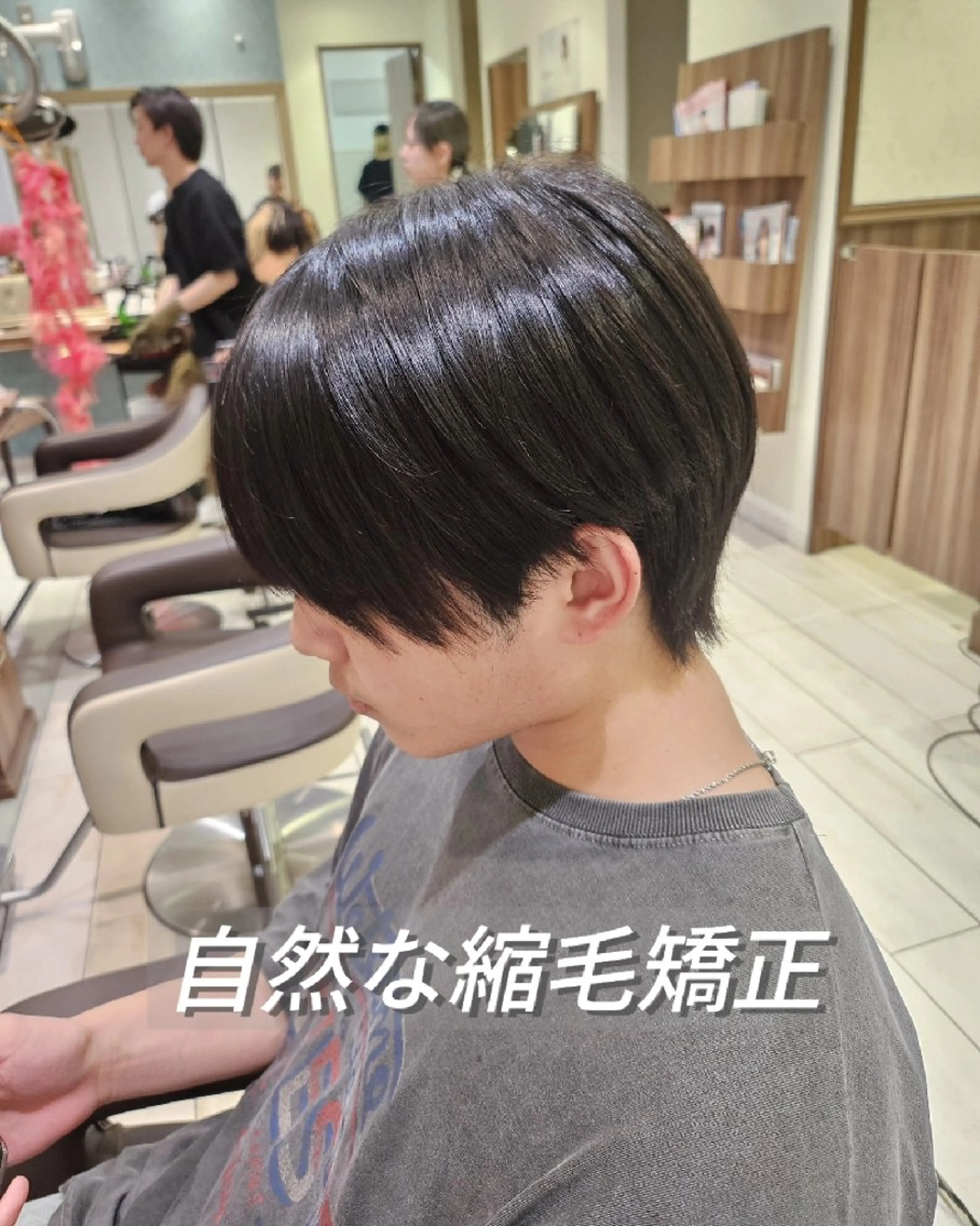 メンズ パーマ カット 縮毛矯正 トリートメント パーマ/縮毛矯正/ 韓国ヘア/副店長和田のヘアスタイル