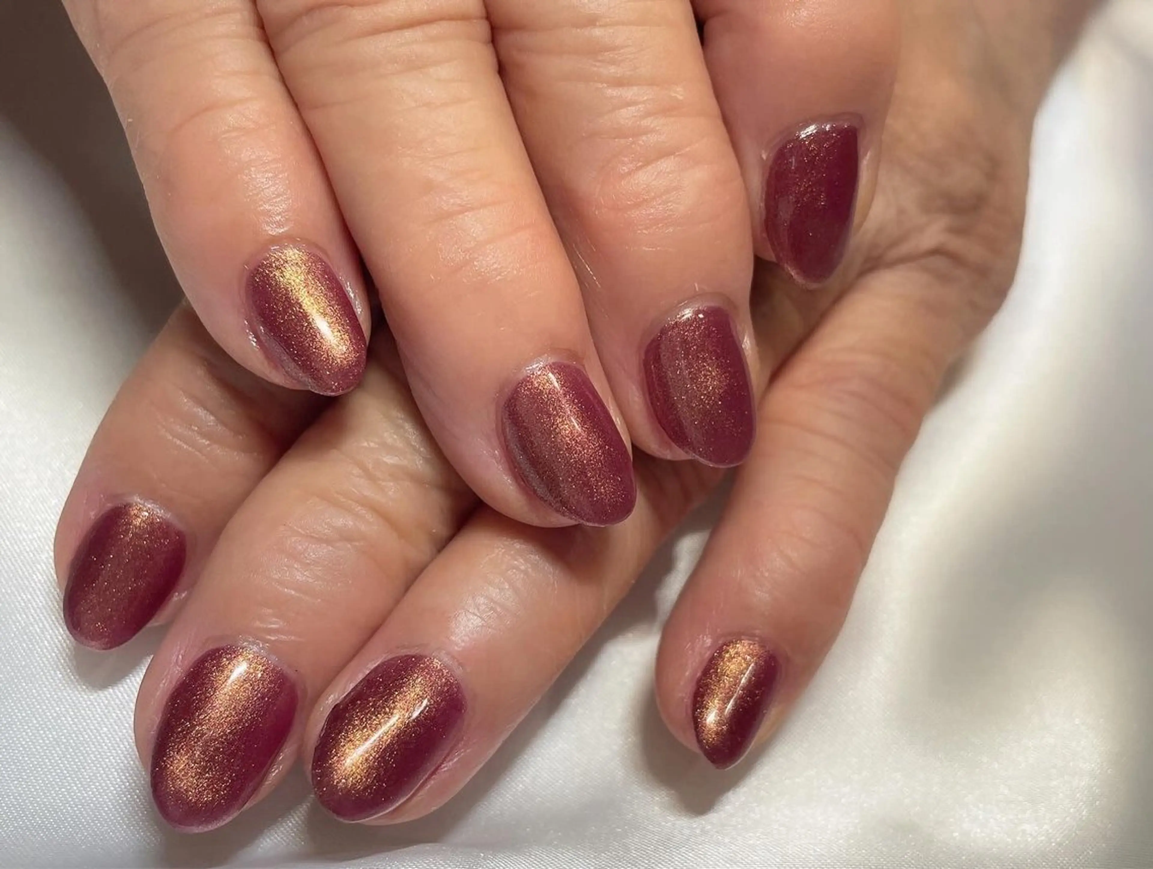 ネイル ブラウン ハンドネイル ROPE nail ロペネイルのネイルデザイン