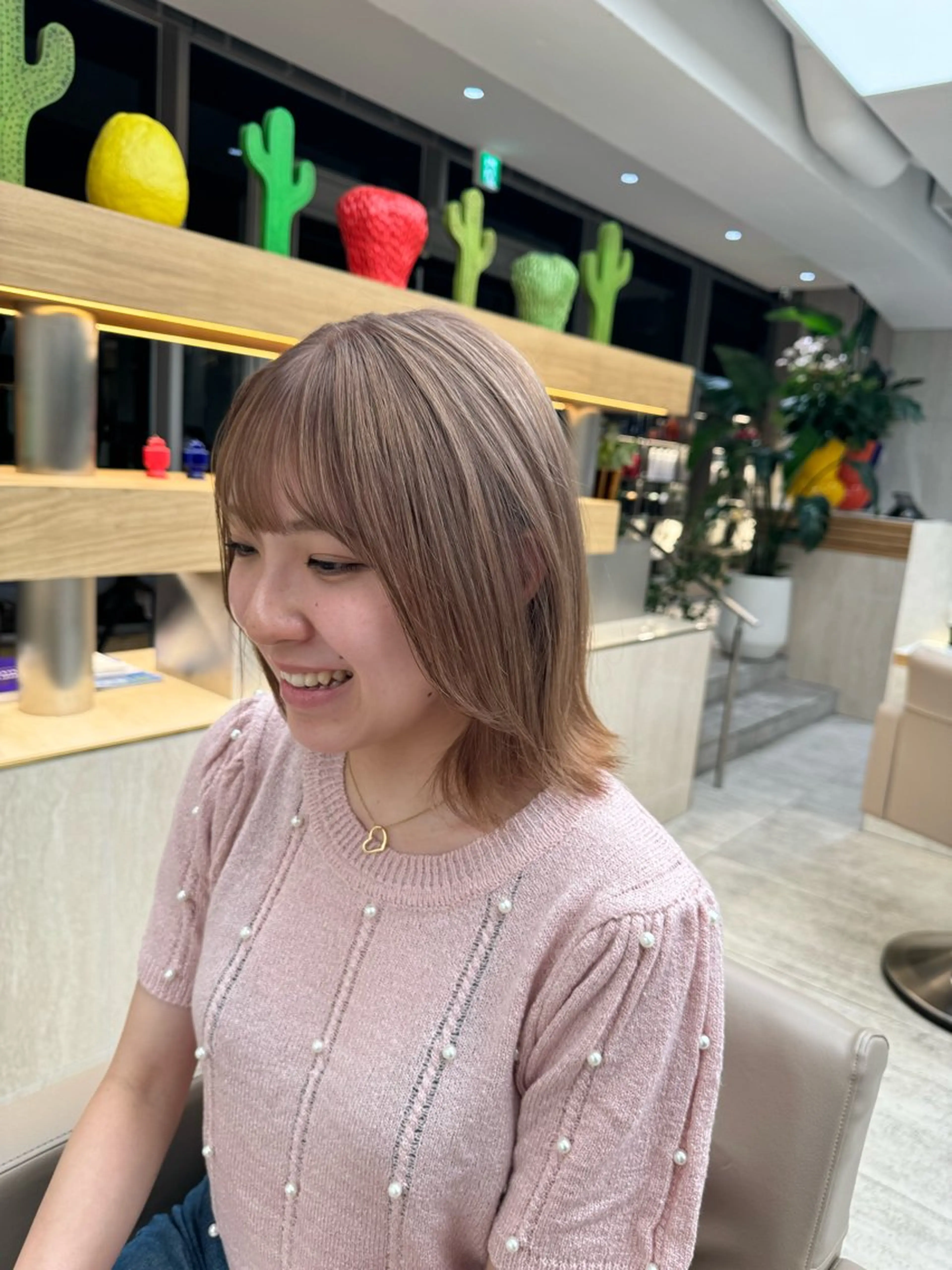 ケアブリーチ➕ケアカラーの写真