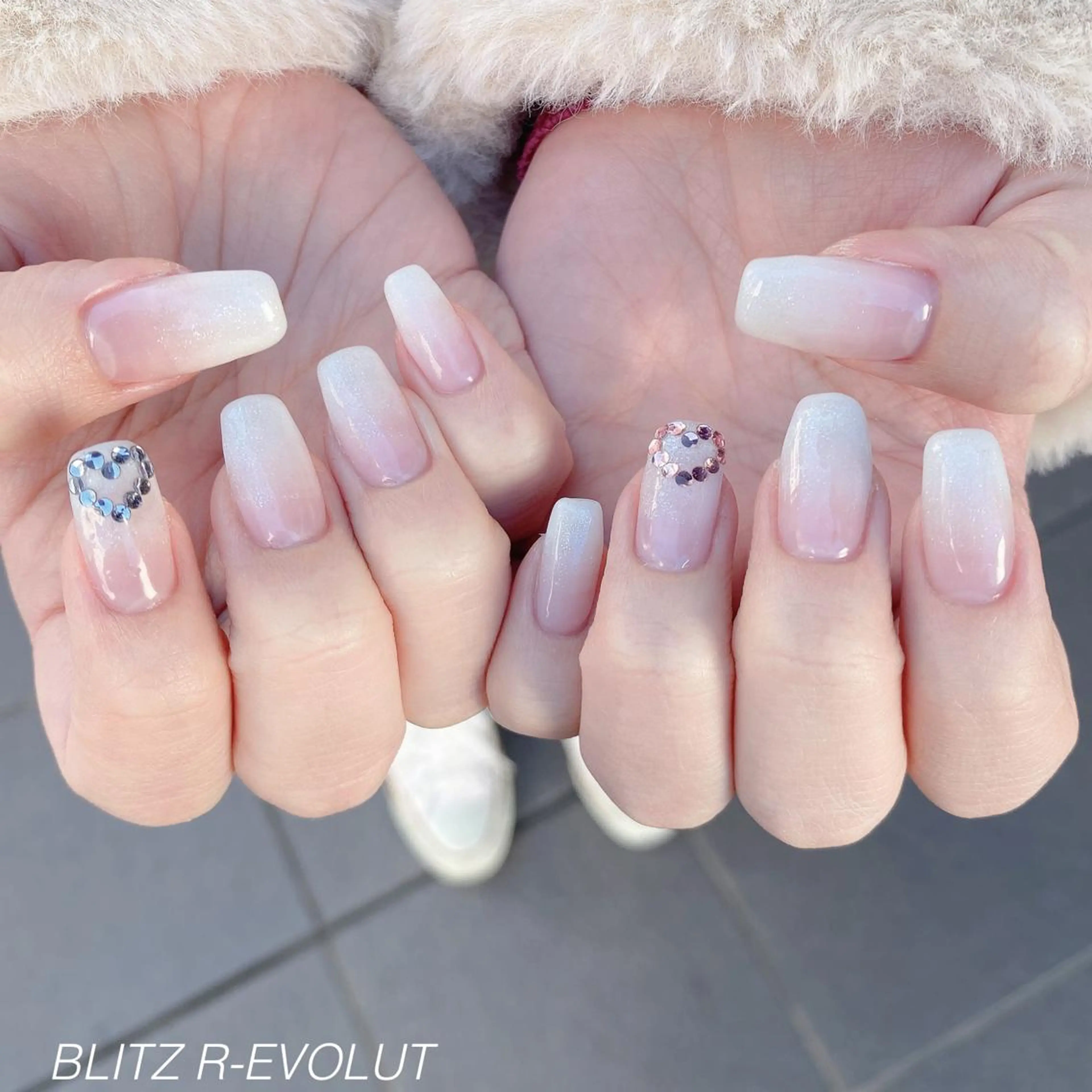 ネイル ハンドネイル ☁️BLITZ 🎀笠原雪音🎀のネイルデザイン