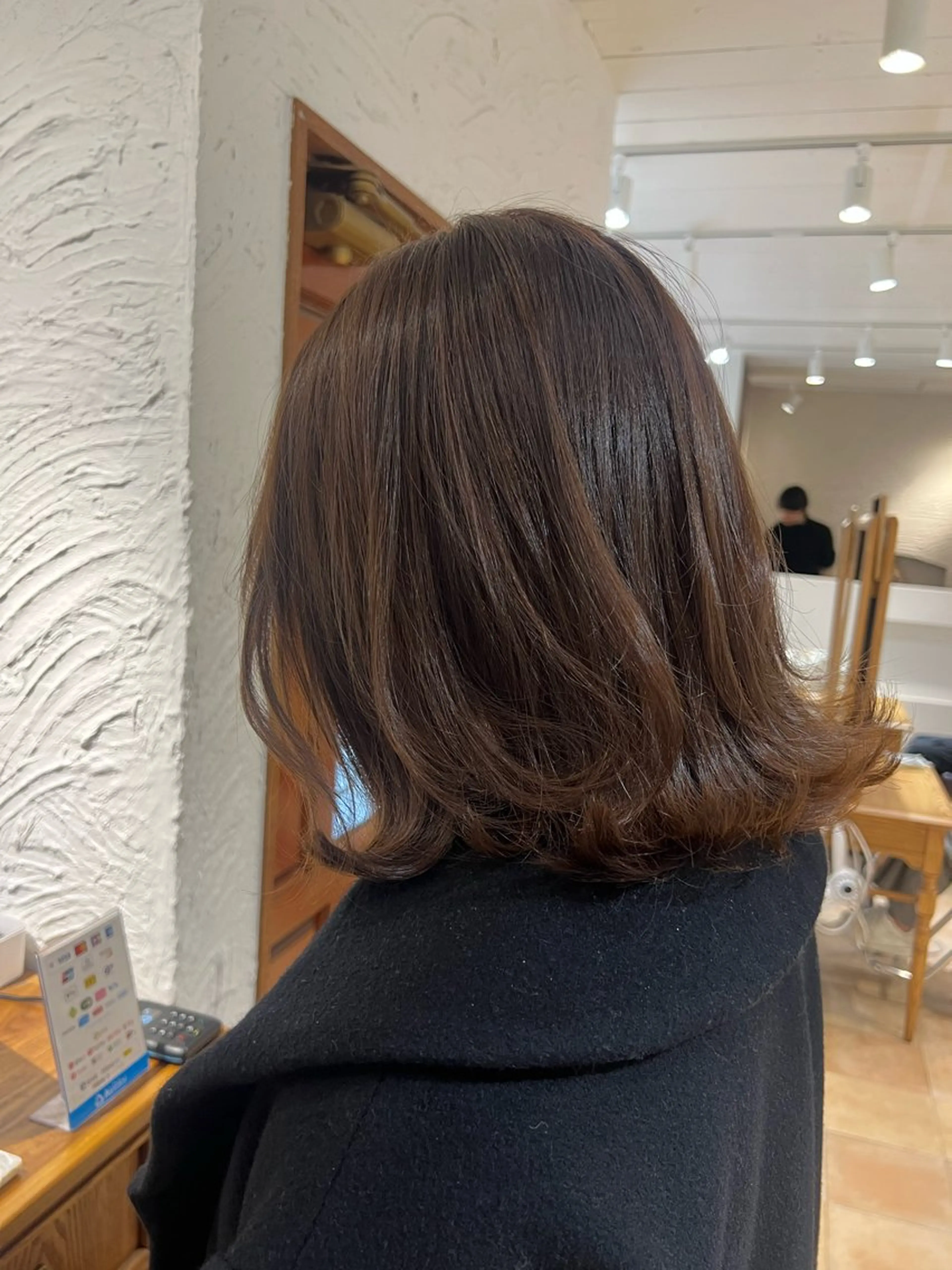 ミディアム カラー 🥀韓国ヘア🥀 宮津真菜のヘアスタイル