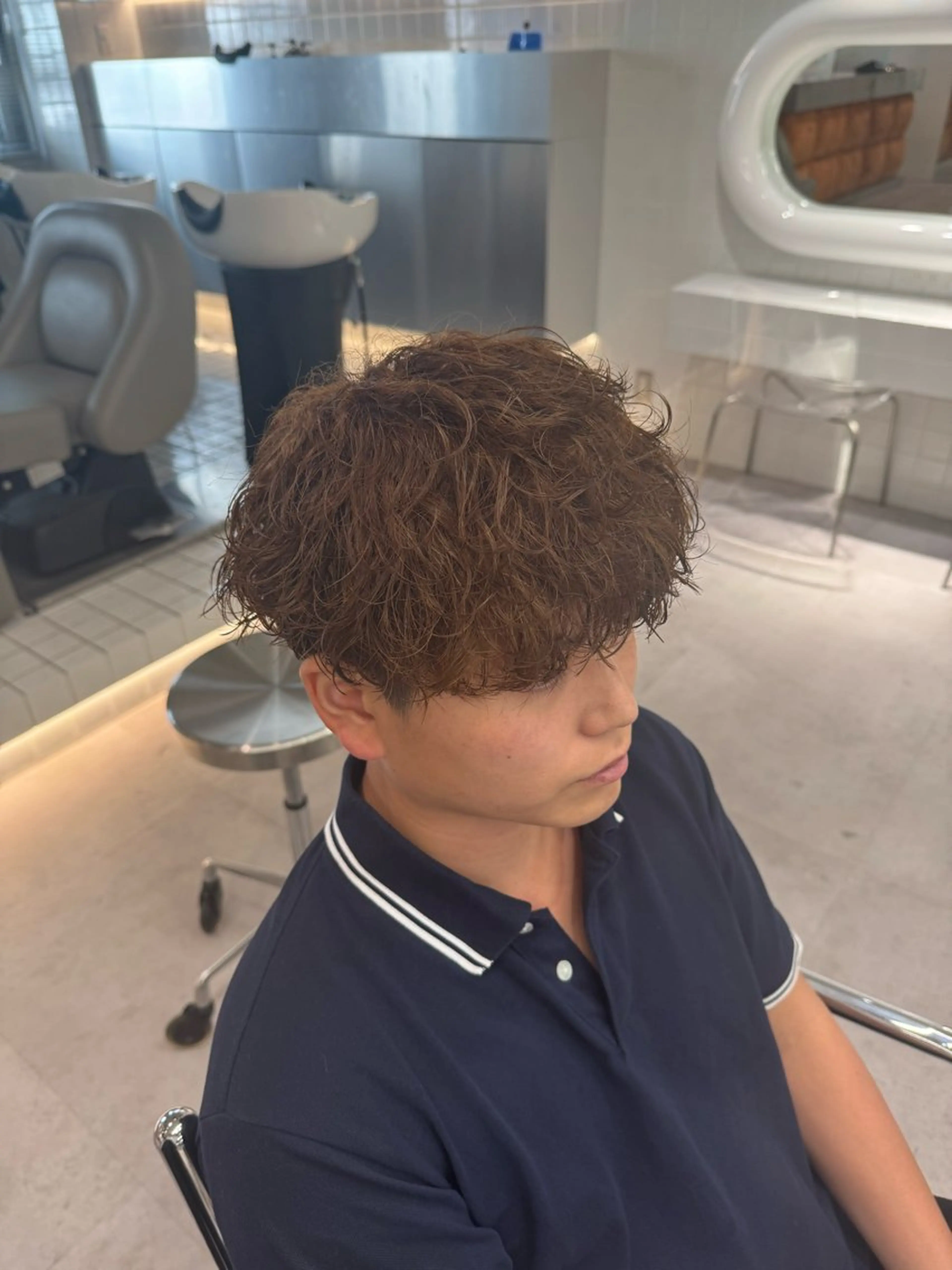 パーマ メンズ メンズパーマ ブリーチ/パーマ特化 片平和寿のヘアスタイル