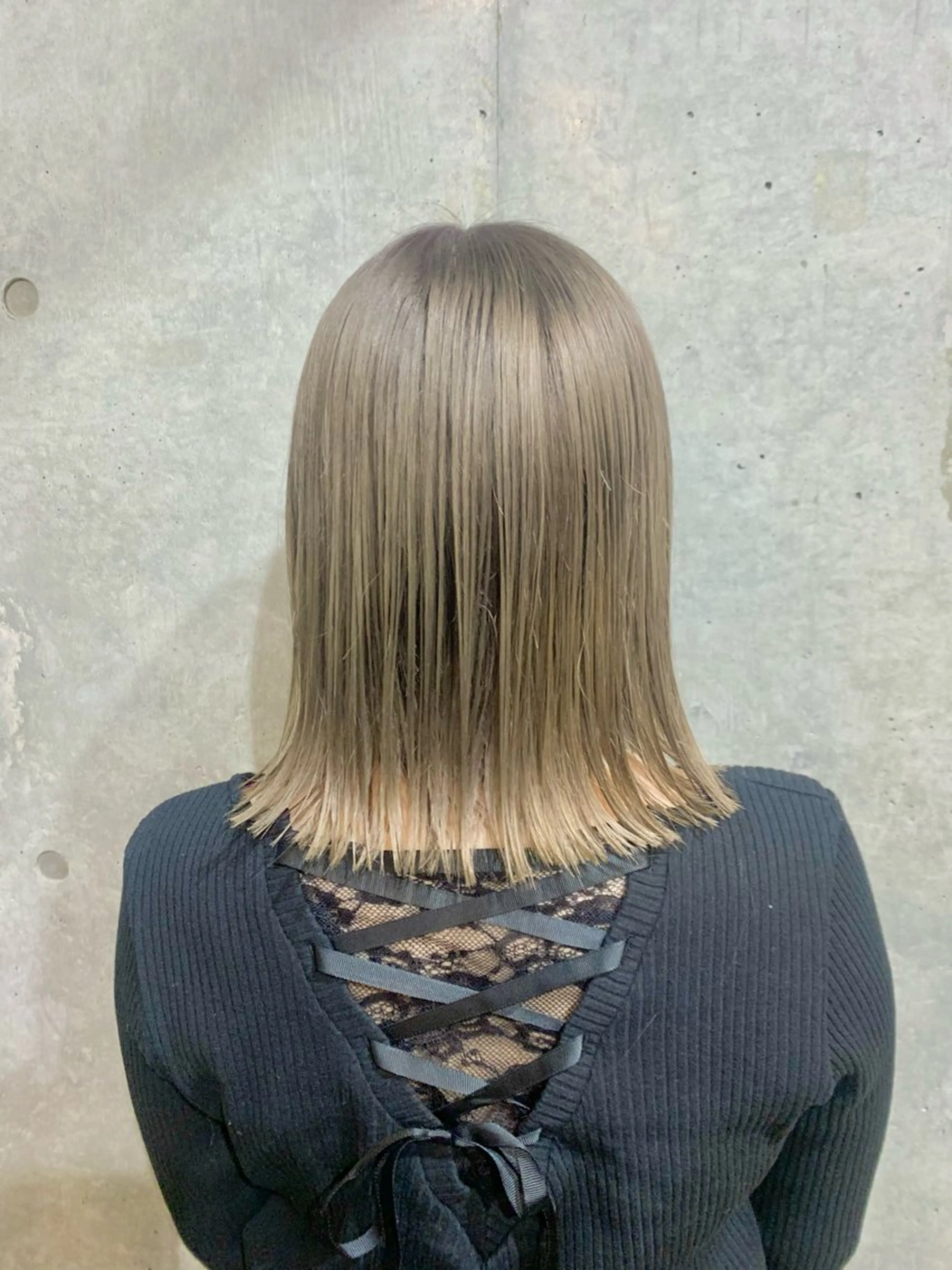 ミディアム カラー 🤍透明感カラー ソメヤナナ 🤍のヘアスタイル