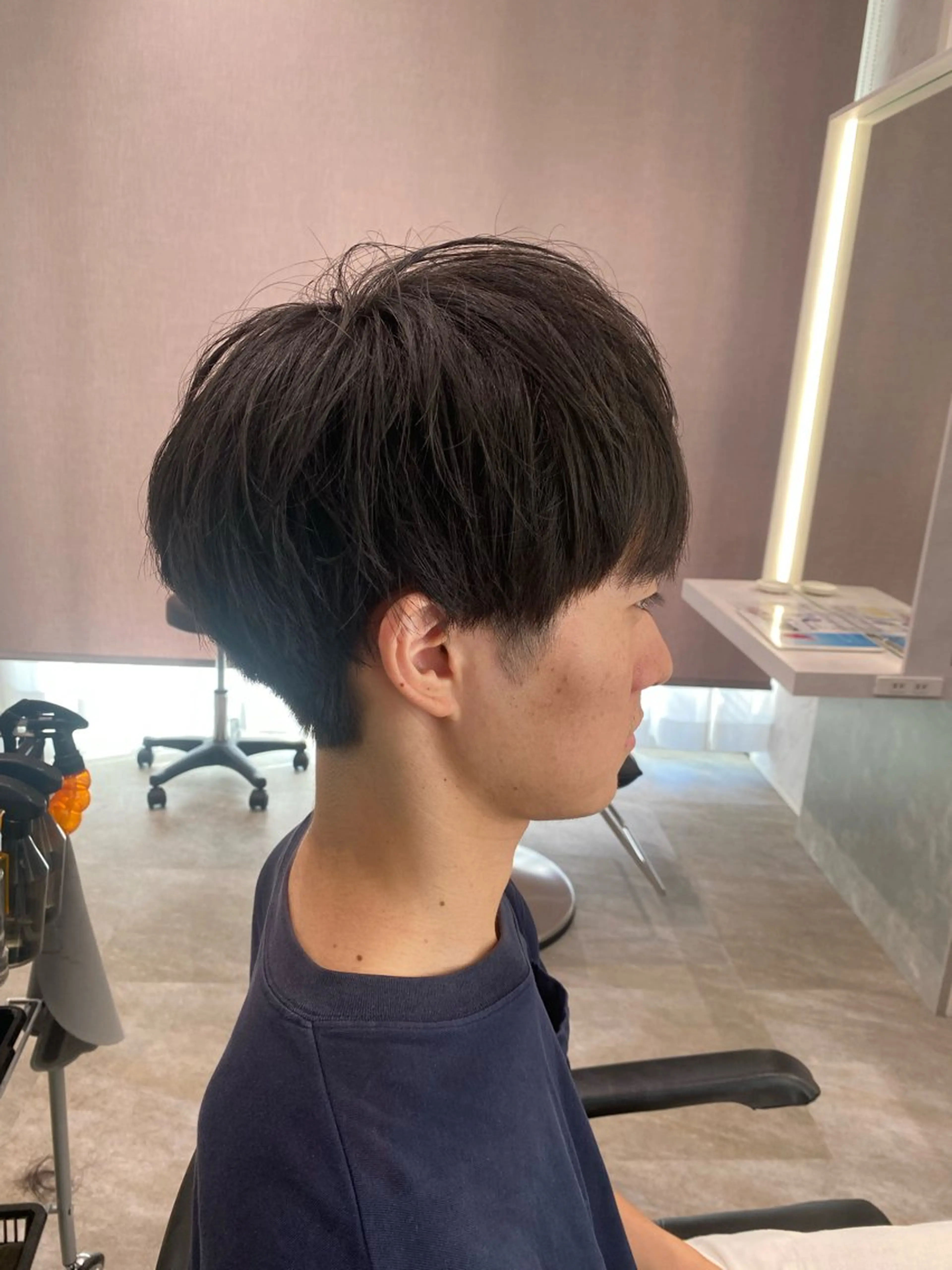 ショート メンズ マッシュ ショートヘア 木原 海斗のヘアスタイル