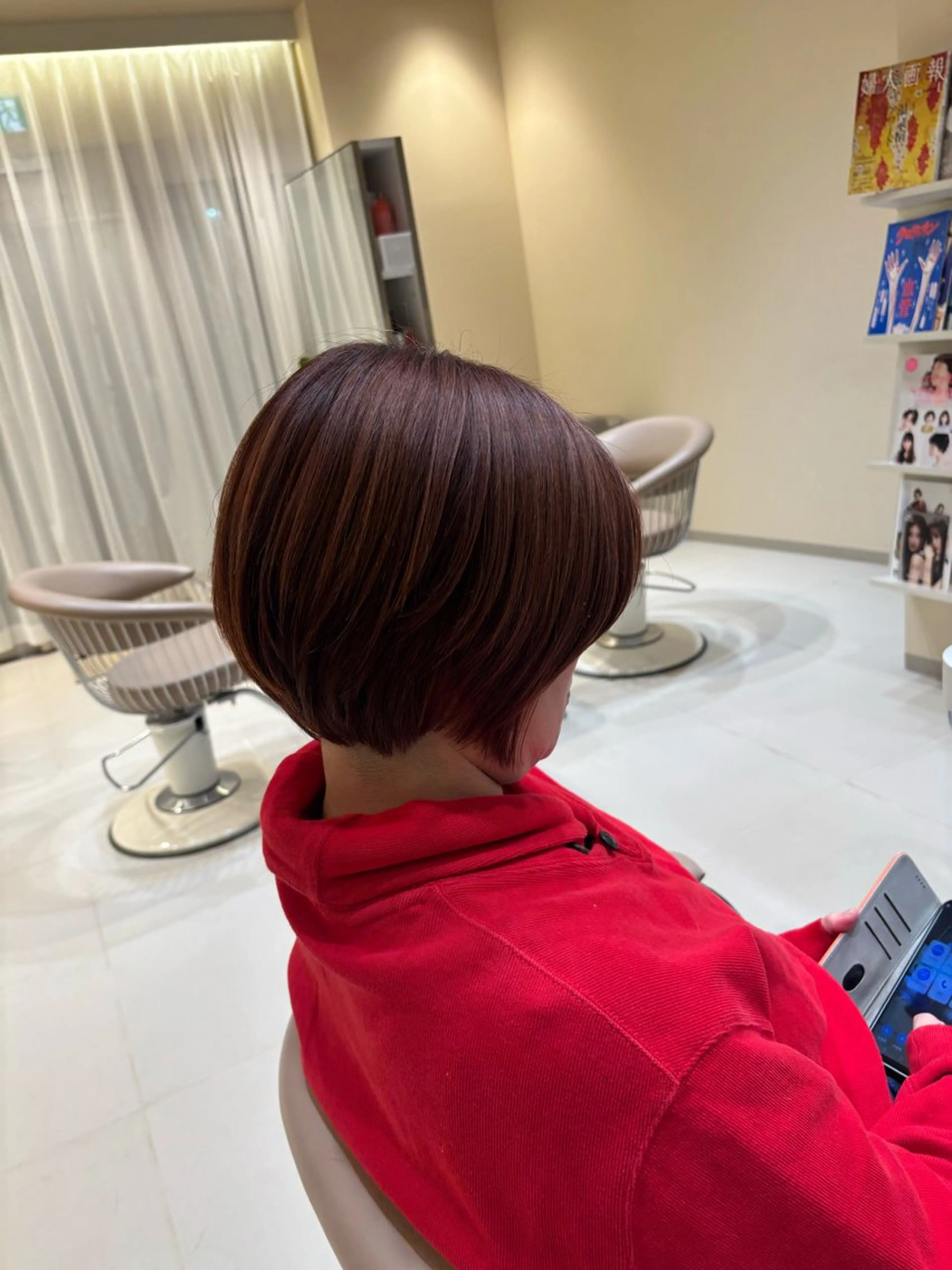 ショート ショートボブ ボブ ショートヘア Hairs Gallery所属・ショート・ボブ✨南 津麦のヘアスタイル