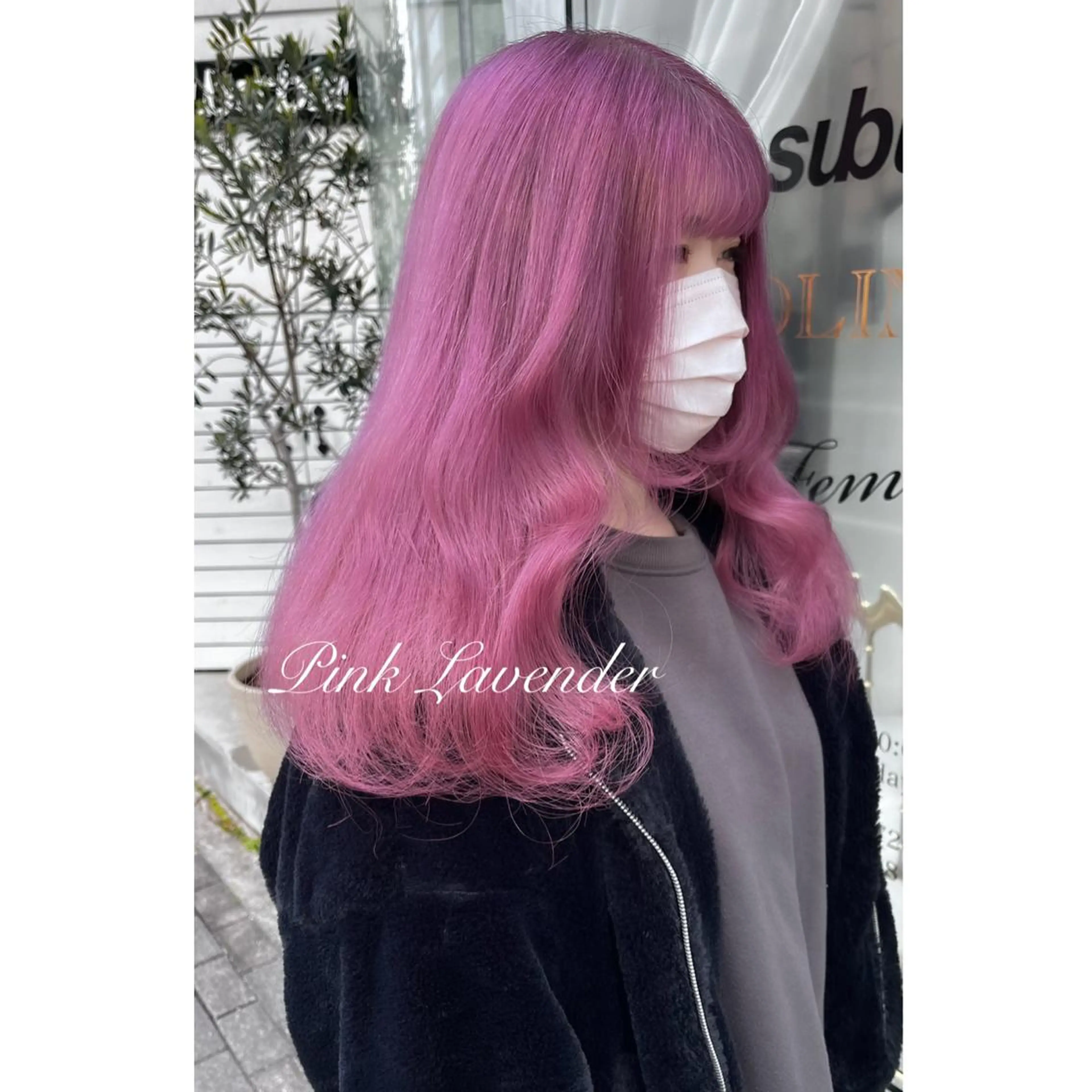 ロング カラー ブリーチ ヘアカラー トリートメント LOTTA CUCCI所属・miyu /トレンド カラー×艶髪のヘアスタイル