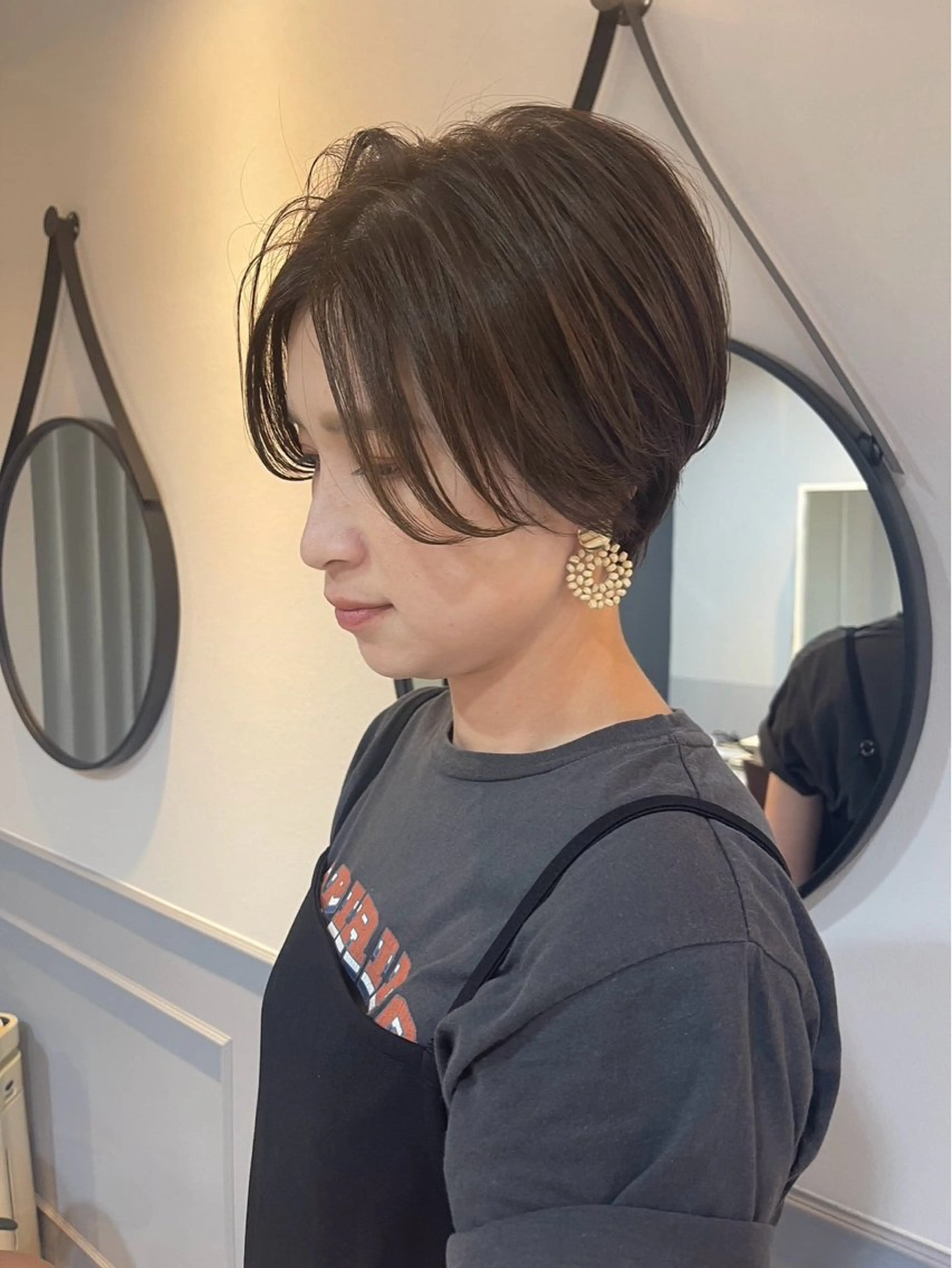 ショート 太田代 桃のヘアスタイル