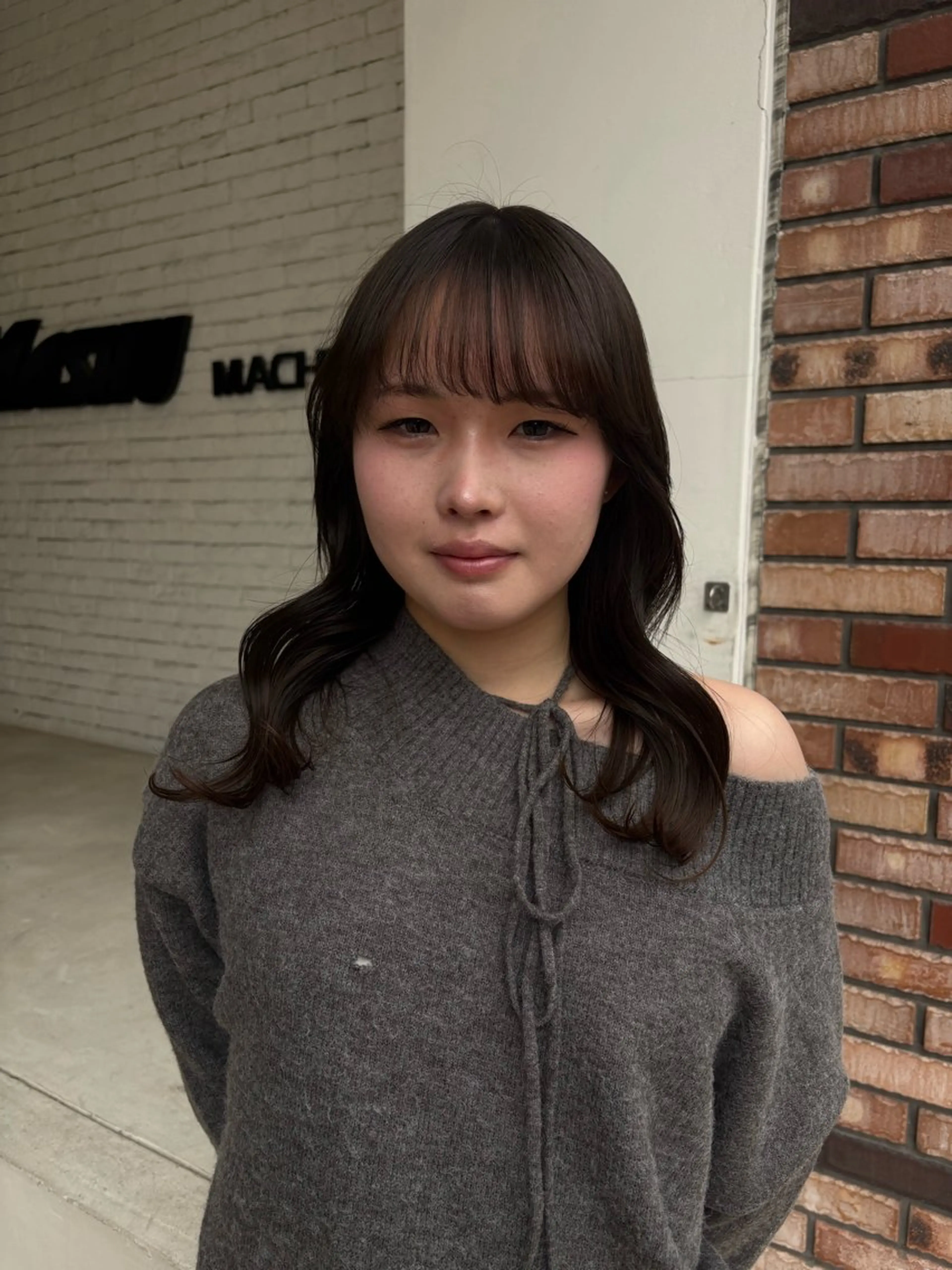 カラー ヘアカラー 玲音/ストレート/ 暖色カラー/大阪のヘアスタイル