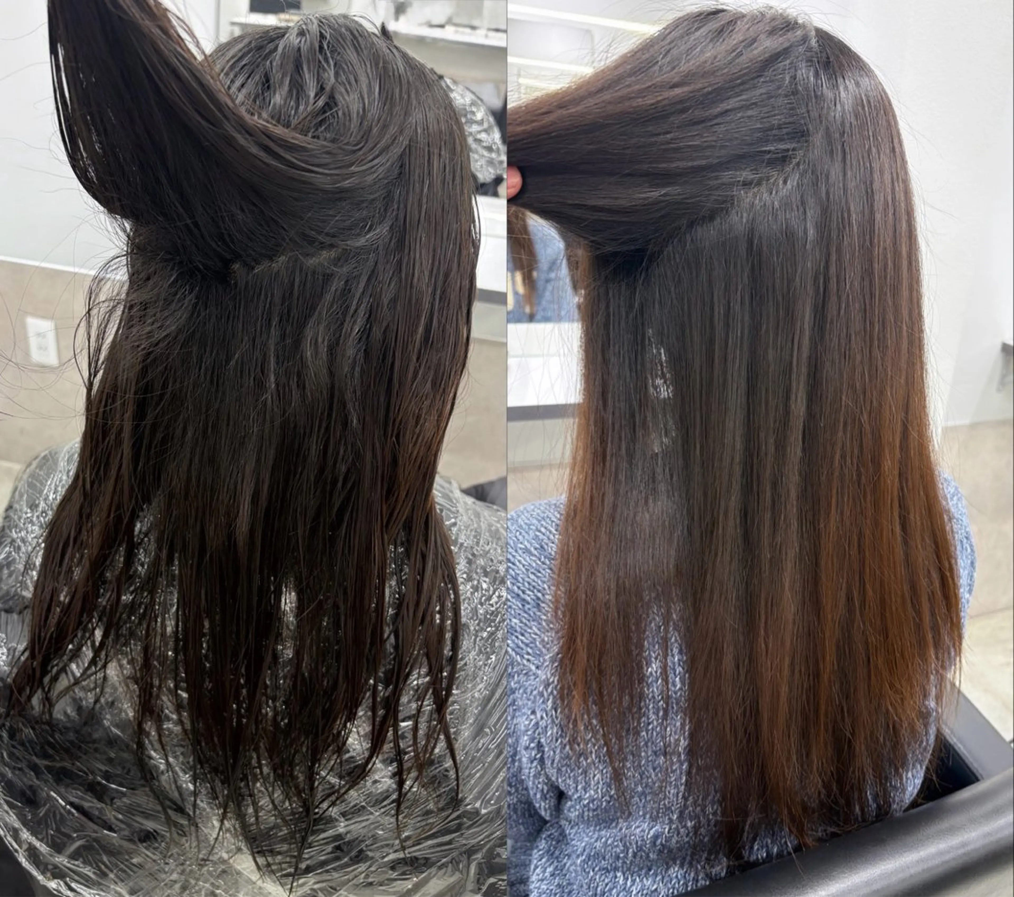 ロング カラー 髪質改善 縮毛矯正 髪質改善/縮毛矯正 ✂︎福澤　和嗣のヘアスタイル