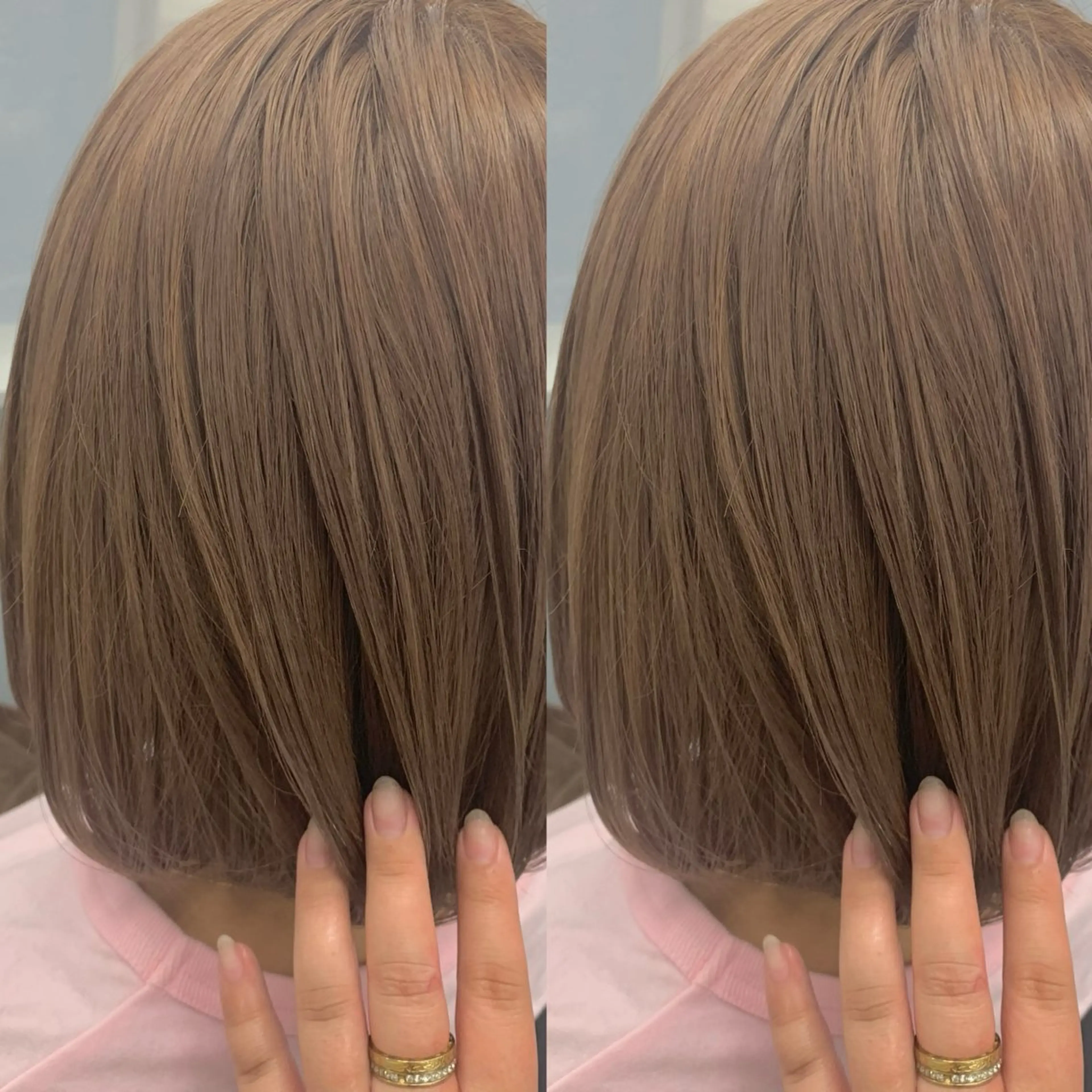 《🔅ブリーチしたい方必見🔅》『ケアブリーチ使用』ダブルカラー➕トリートメントの写真