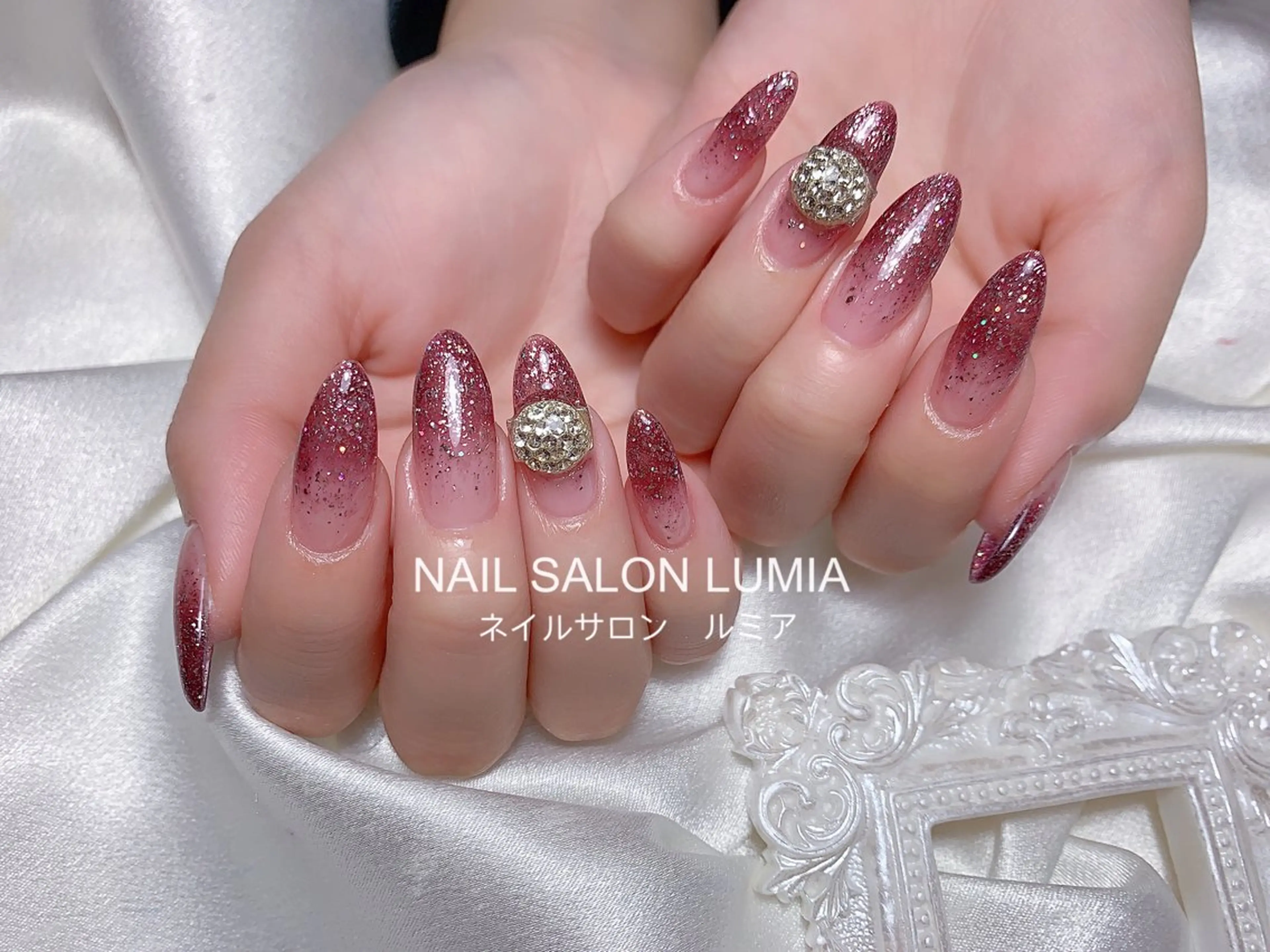 ネイル ハンドネイル ネイルサロン ルミア Lumia 店長のネイルデザイン
