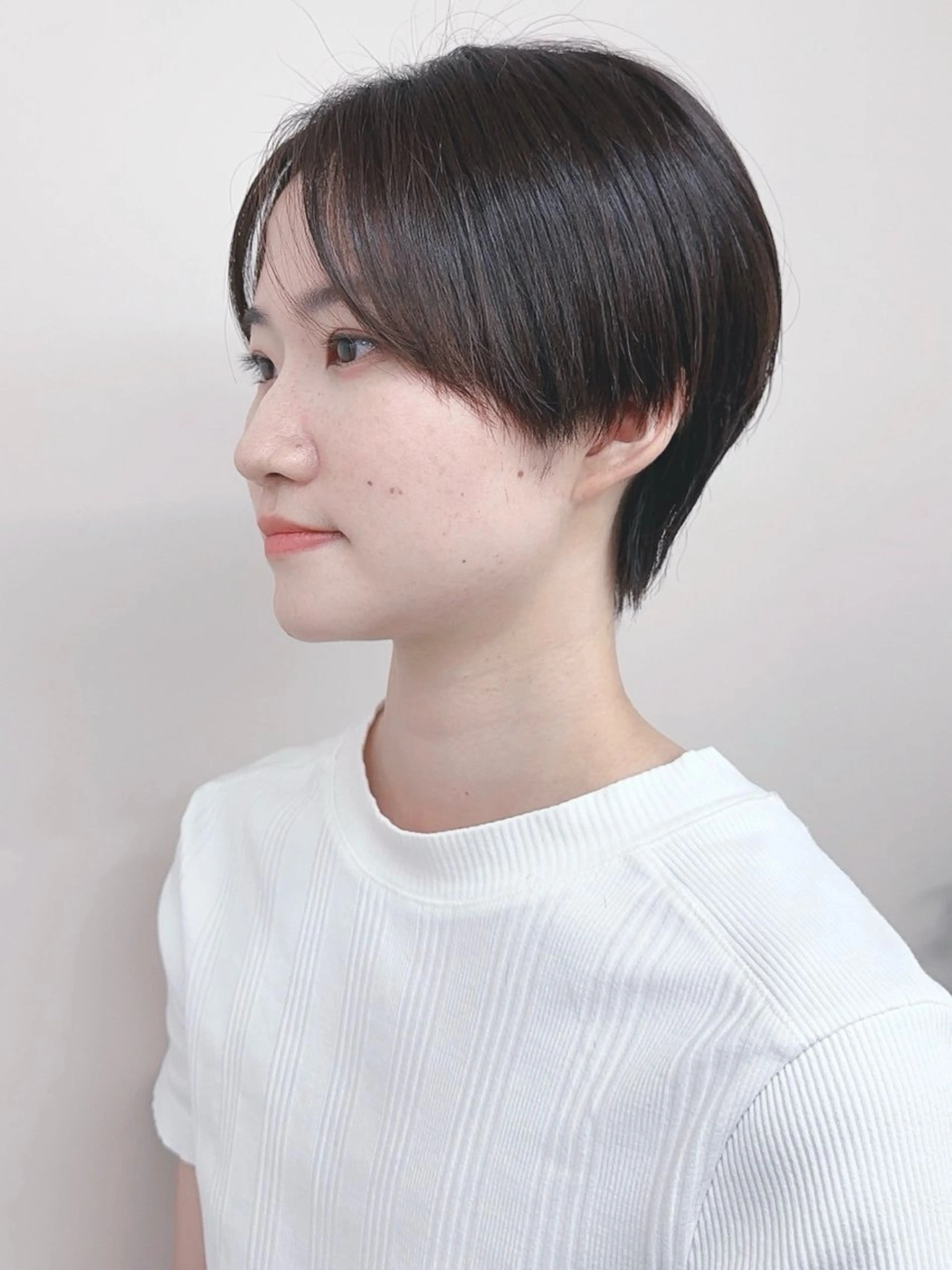 ショート 小顔ボブ/お悩み解決 /ボブパーマ/とういのヘアスタイル