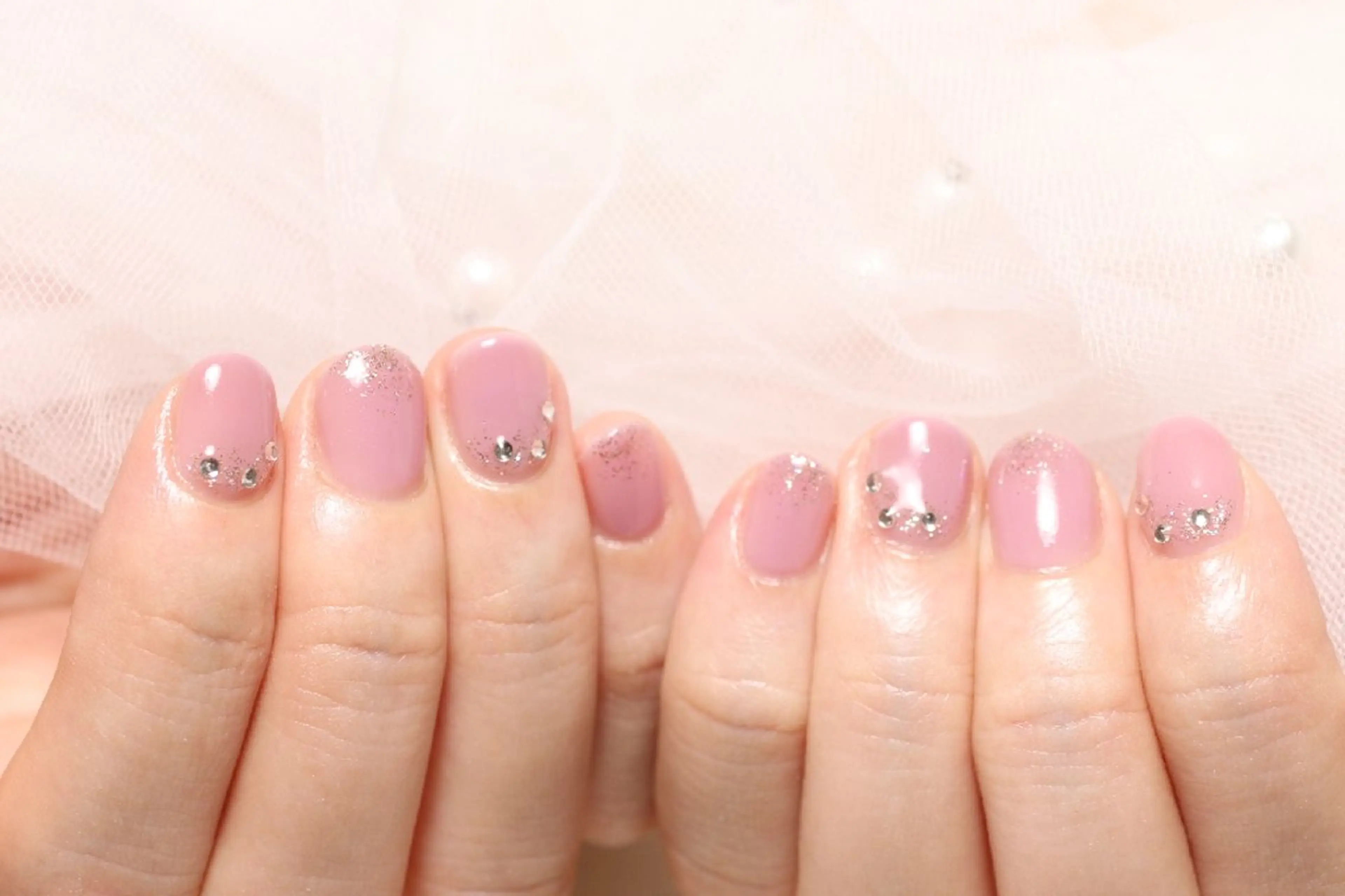 ネイル ショートネイル ハンドネイル Lulu nail salon 南堀江店所属・西村 あやかのネイルデザイン