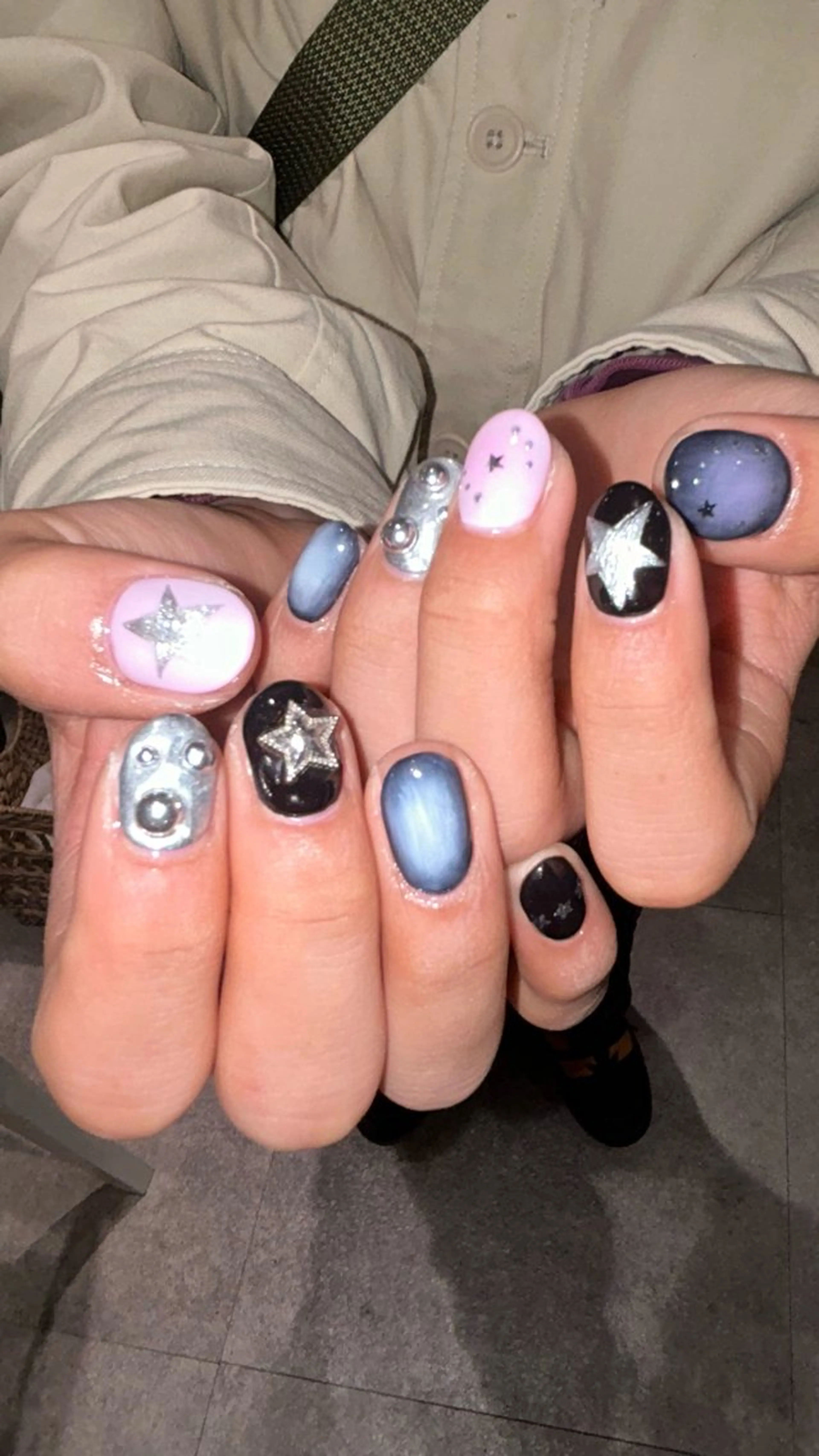 ネイル ハンドネイル ᗰIᖇᗩ☼ 𐦍 ☼ ᑎᗩIᒪのネイルデザイン