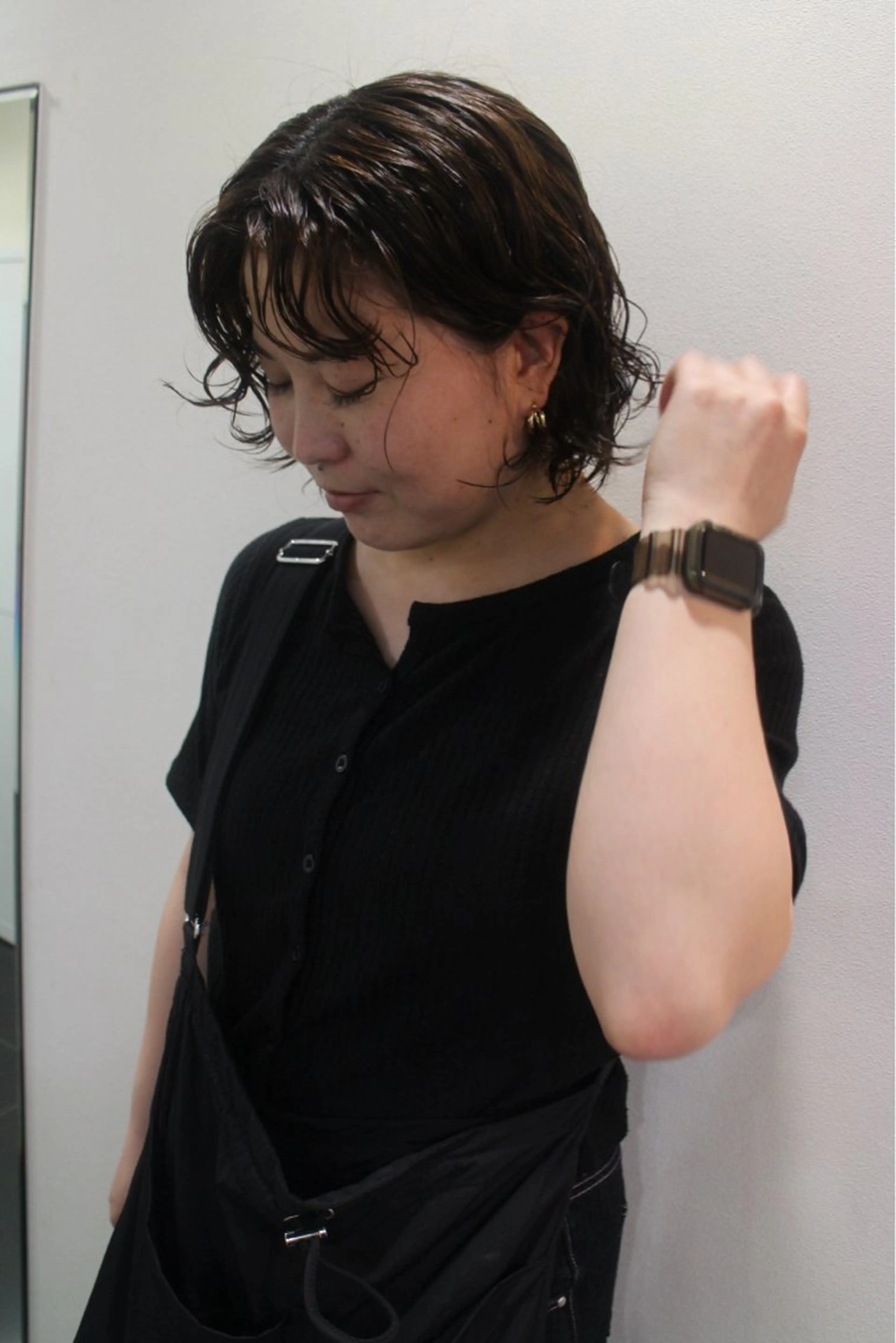 ショート パーマ カーリーパーマ/ 透明ｶﾗｰ/MIKUのヘアスタイル