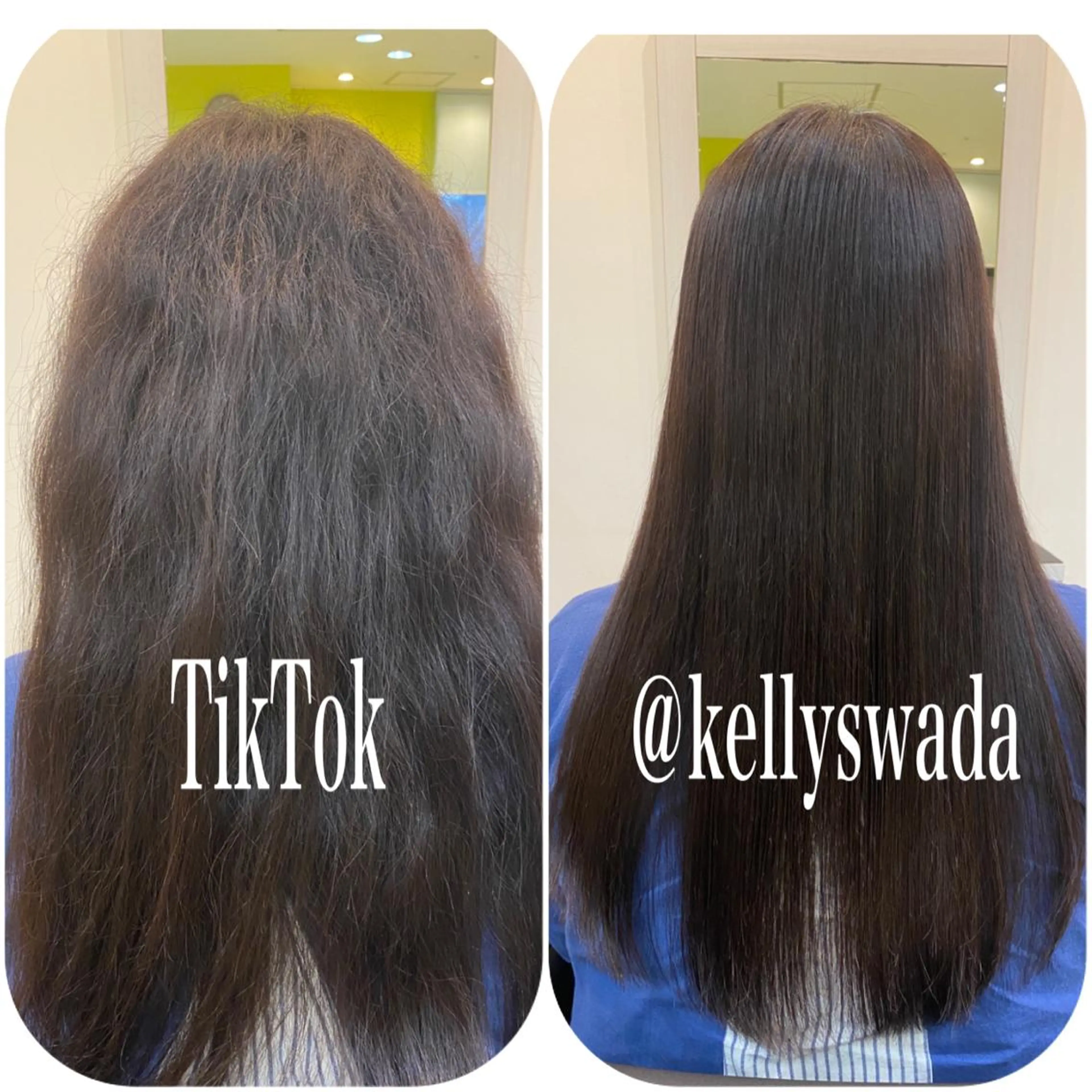 セミロング カラー パーマ カット 縮毛矯正 トリートメント wa daのヘアスタイル