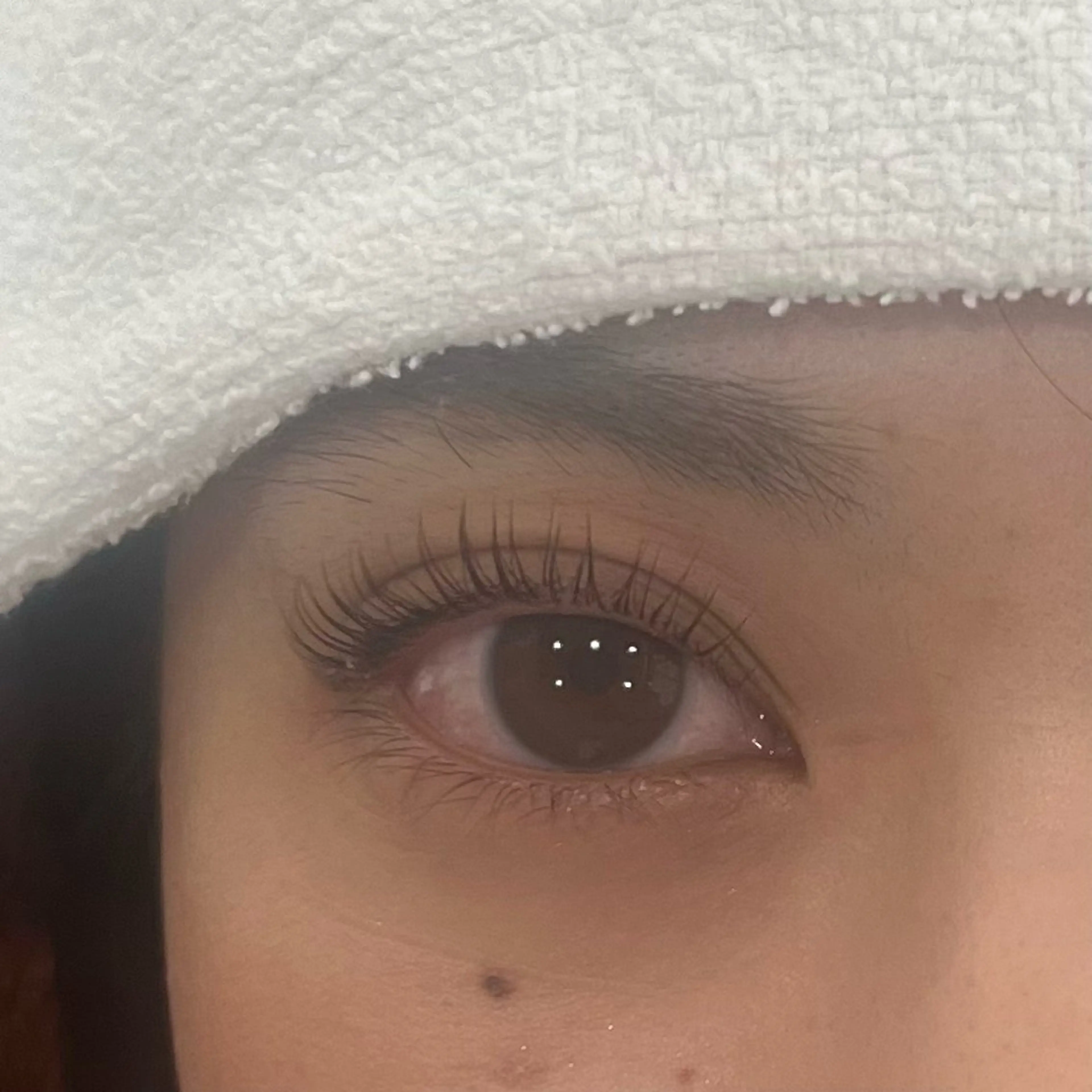 マツエク・マツパ 韓国風顔まわり/ベー ジュ/マツエク♡美咲のヘアスタイル