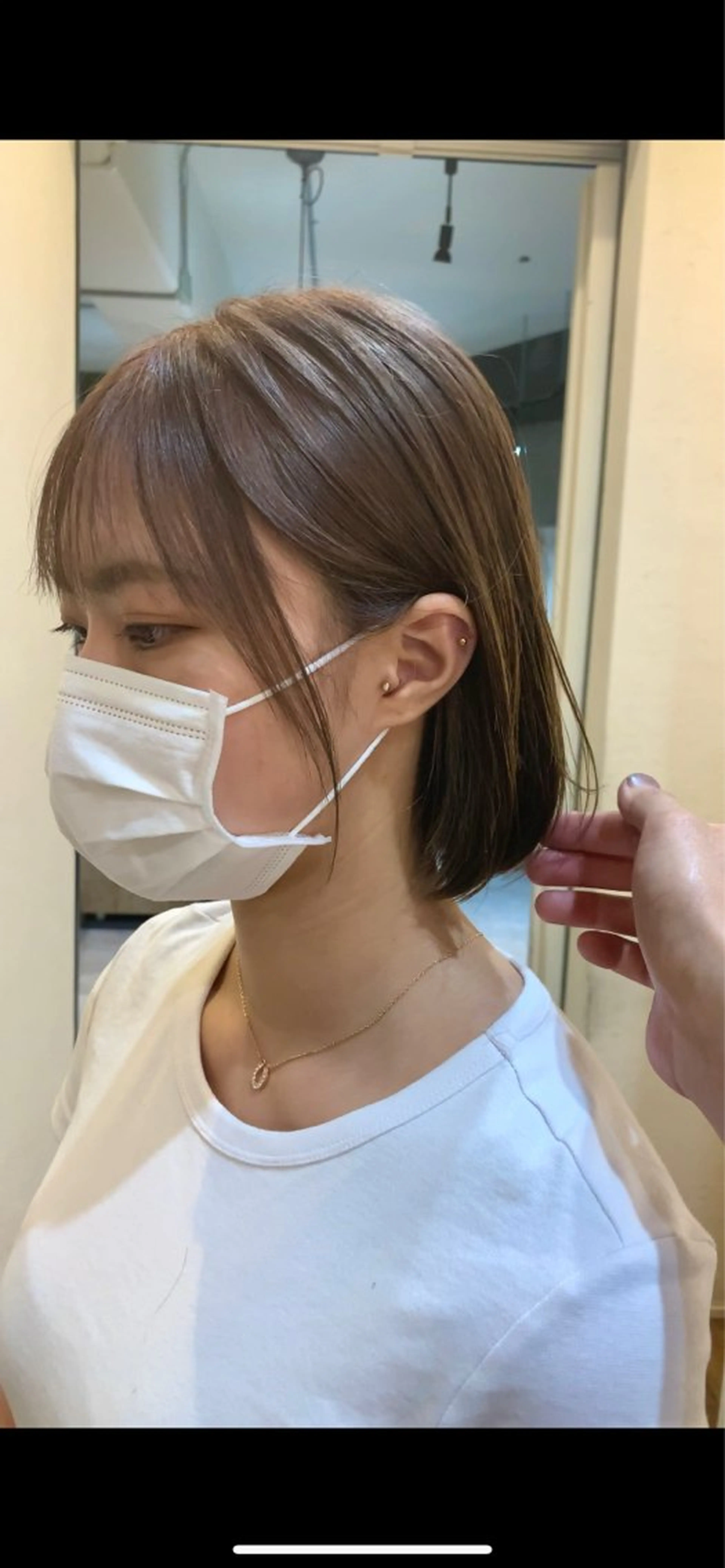 ミディアム 🐝肥田 しょーと🐝のヘアスタイル
