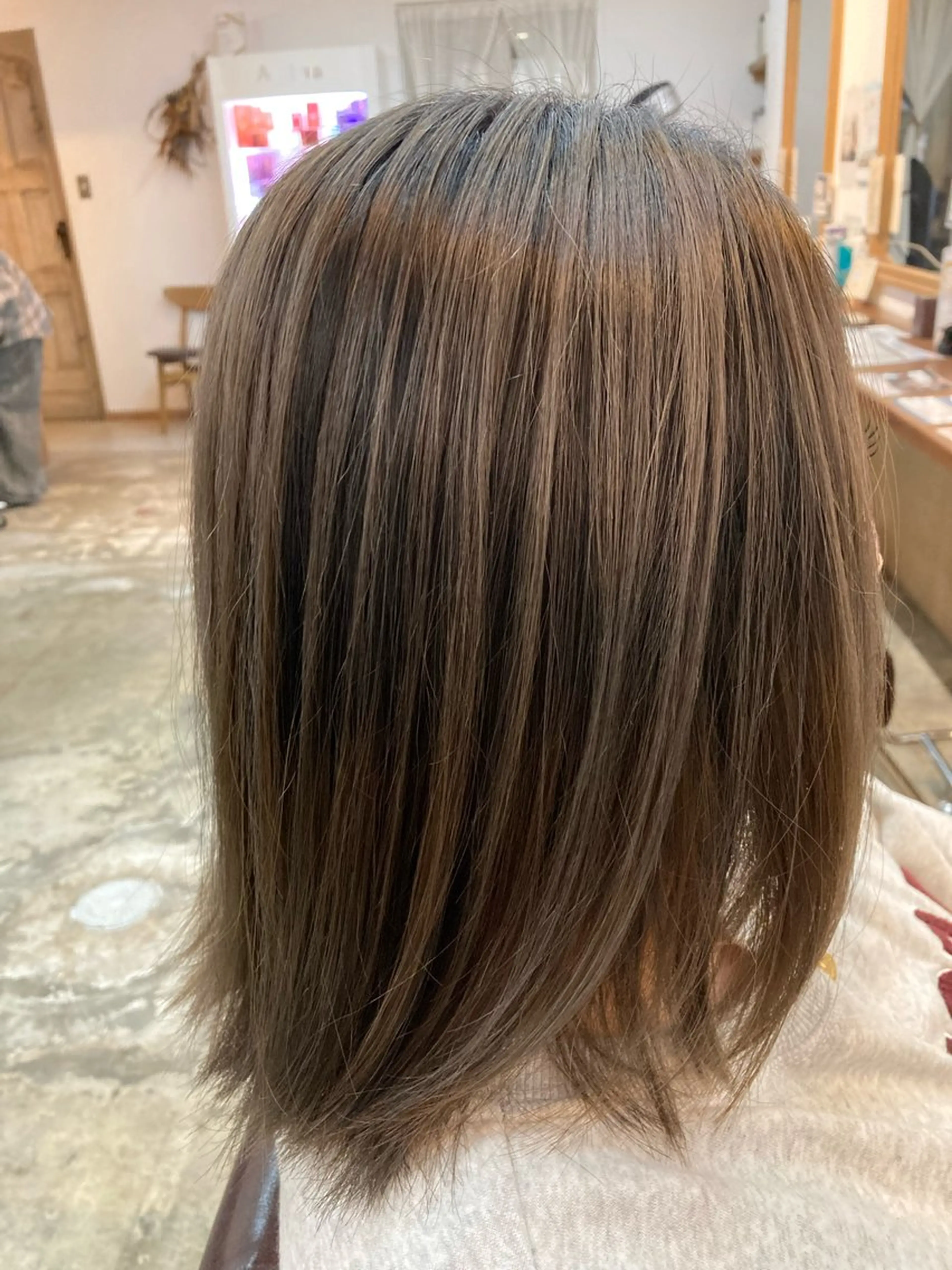 ミディアム ヘアカラー ROSSO Hair&SPA五反野店所属・💫 シュン💫のヘアスタイル