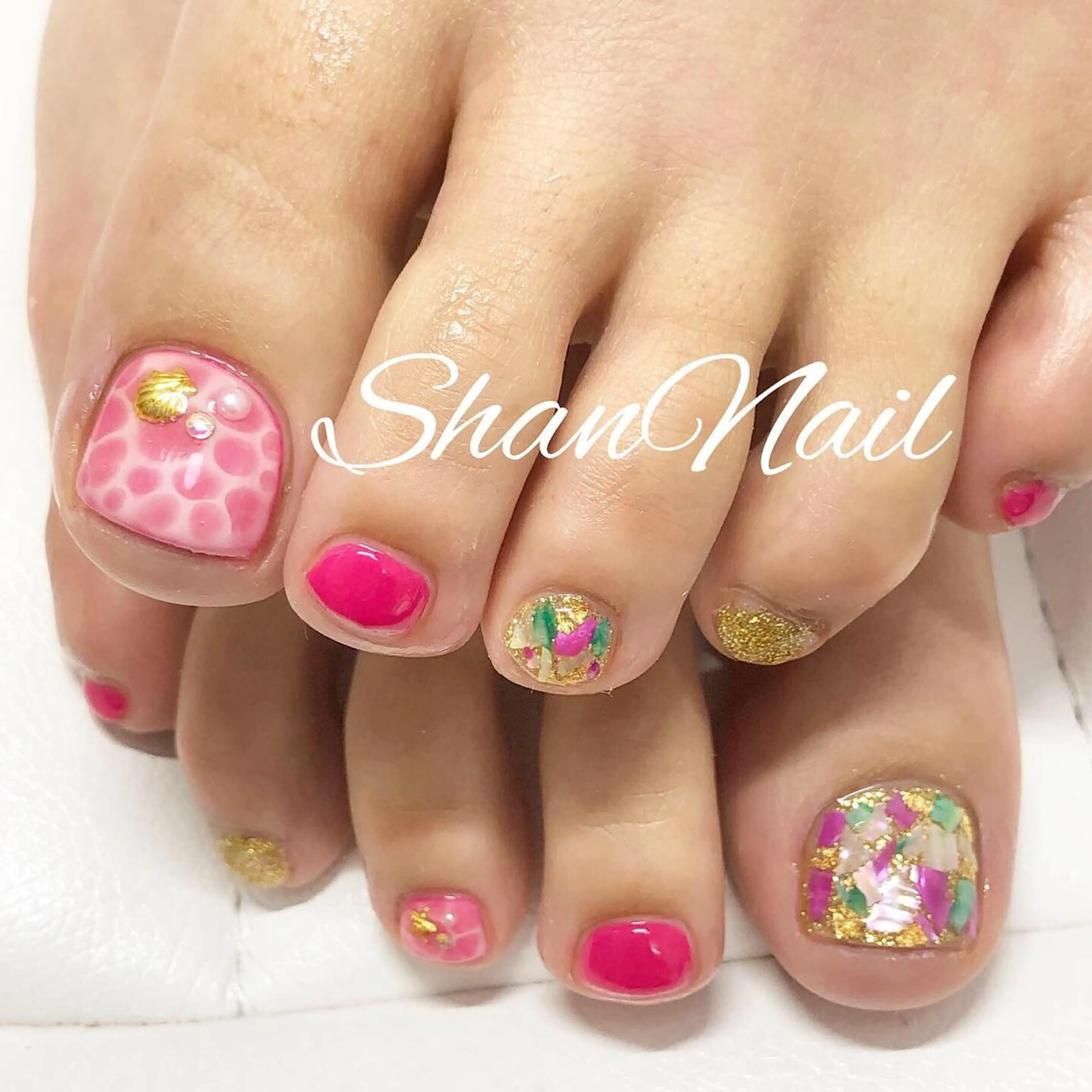 ネイル フットネイル Shan Nailのネイルデザイン