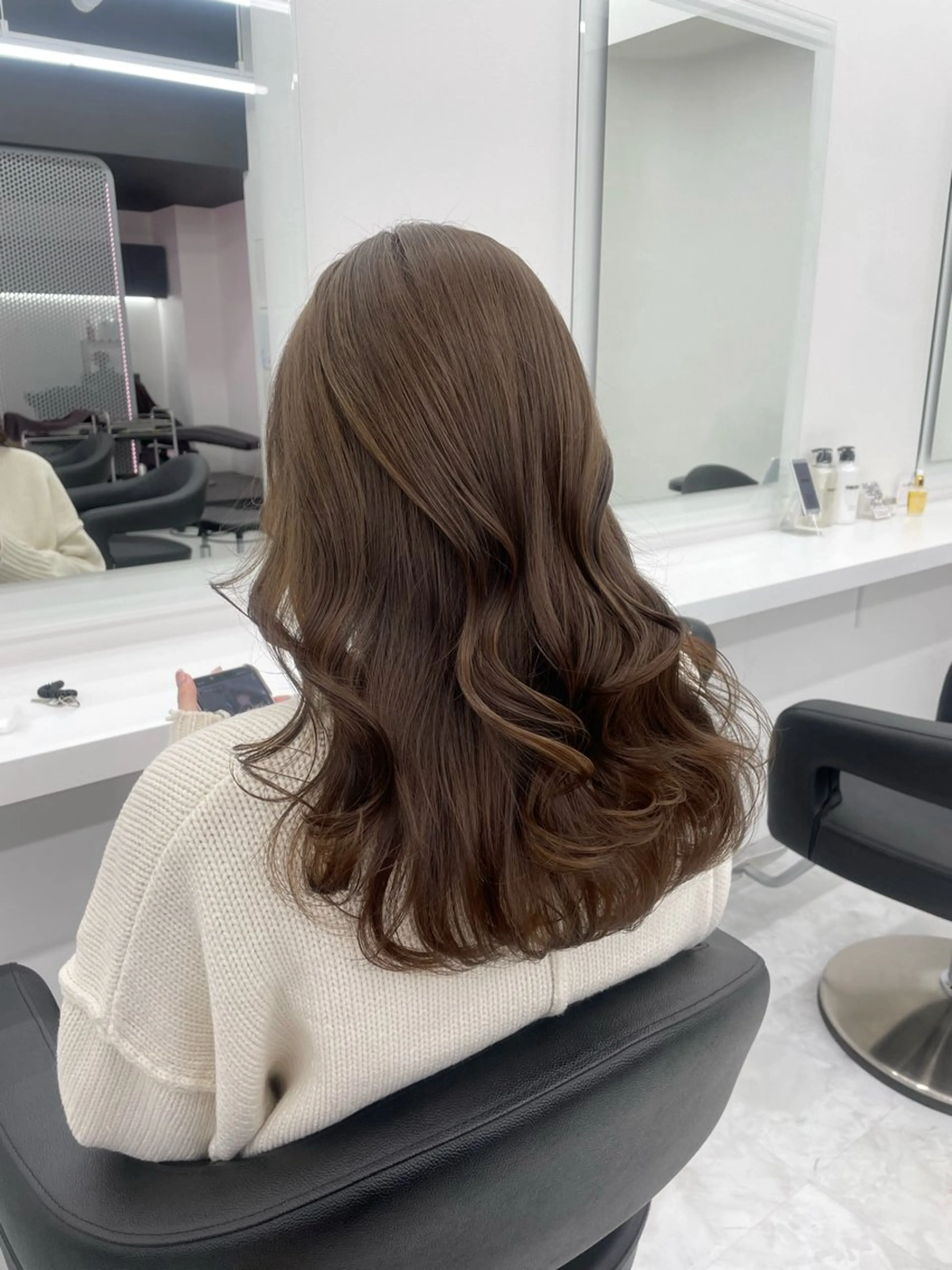 ロング カラー 🤍レイヤー/顔周り /hirari🤍のヘアスタイル