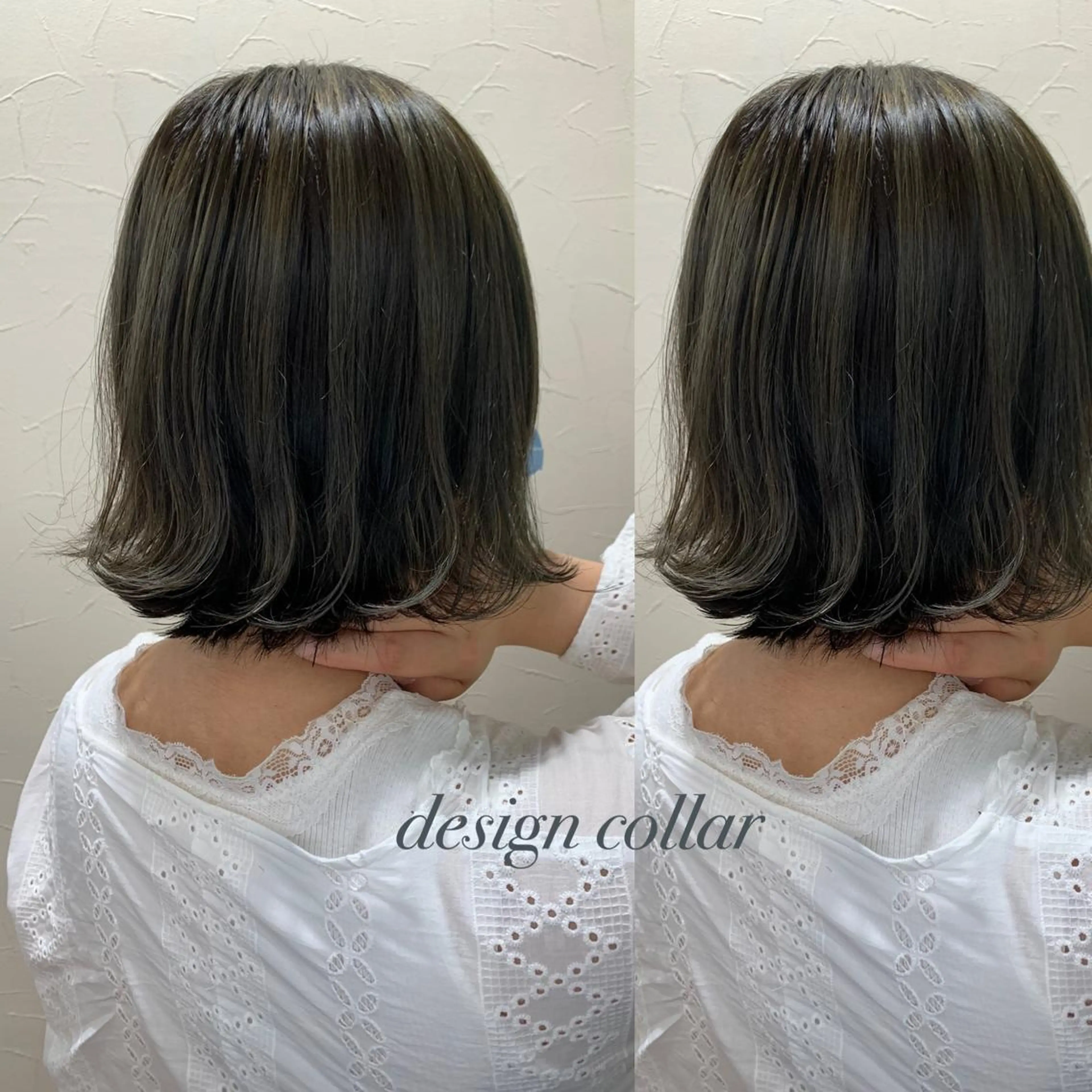 ミディアム ハイライト 外ハネヘア 似合わせ提案 将真のヘアスタイル