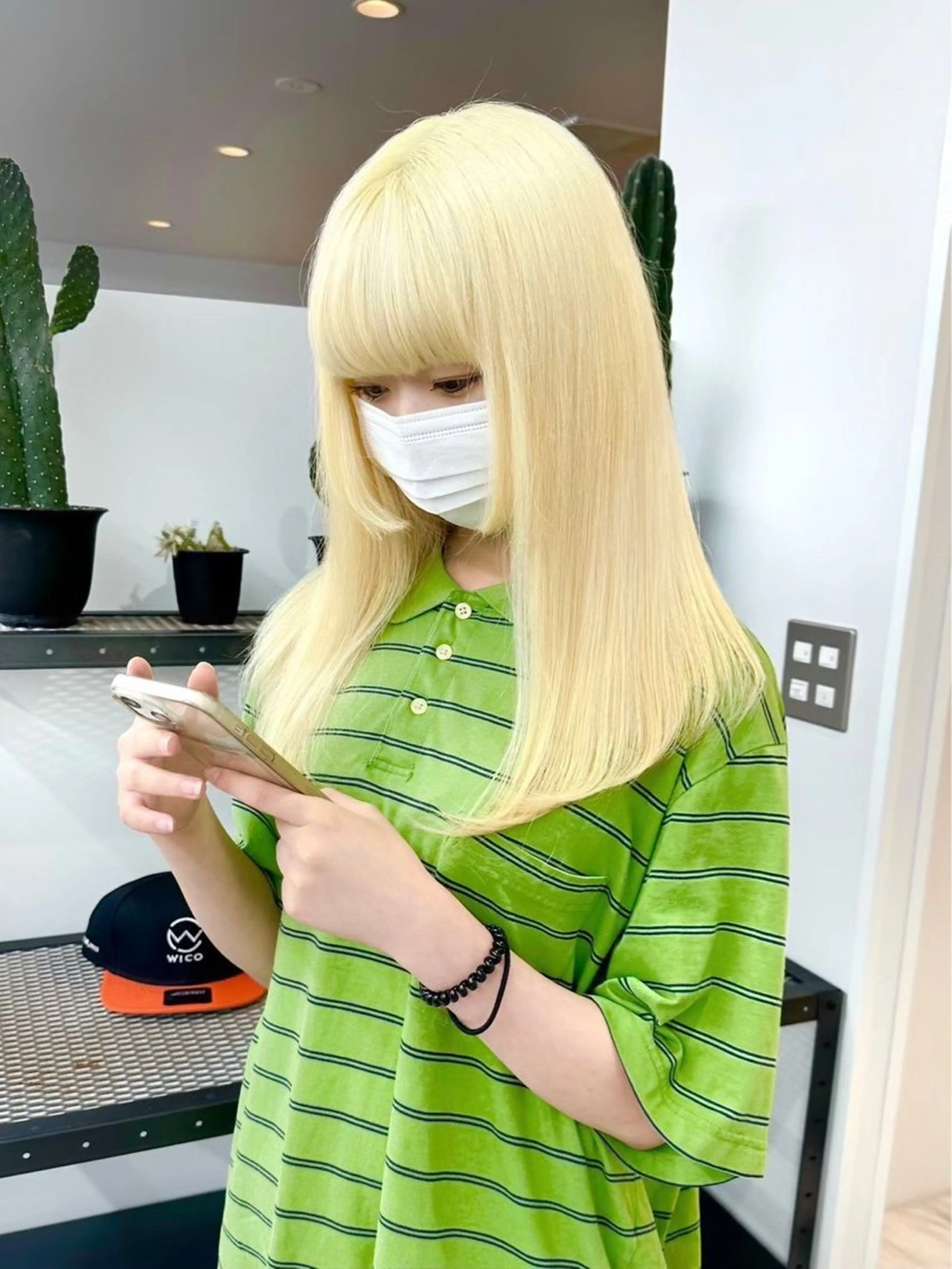 カラー iki omotesando所属・KIRYU SARAのヘアスタイル