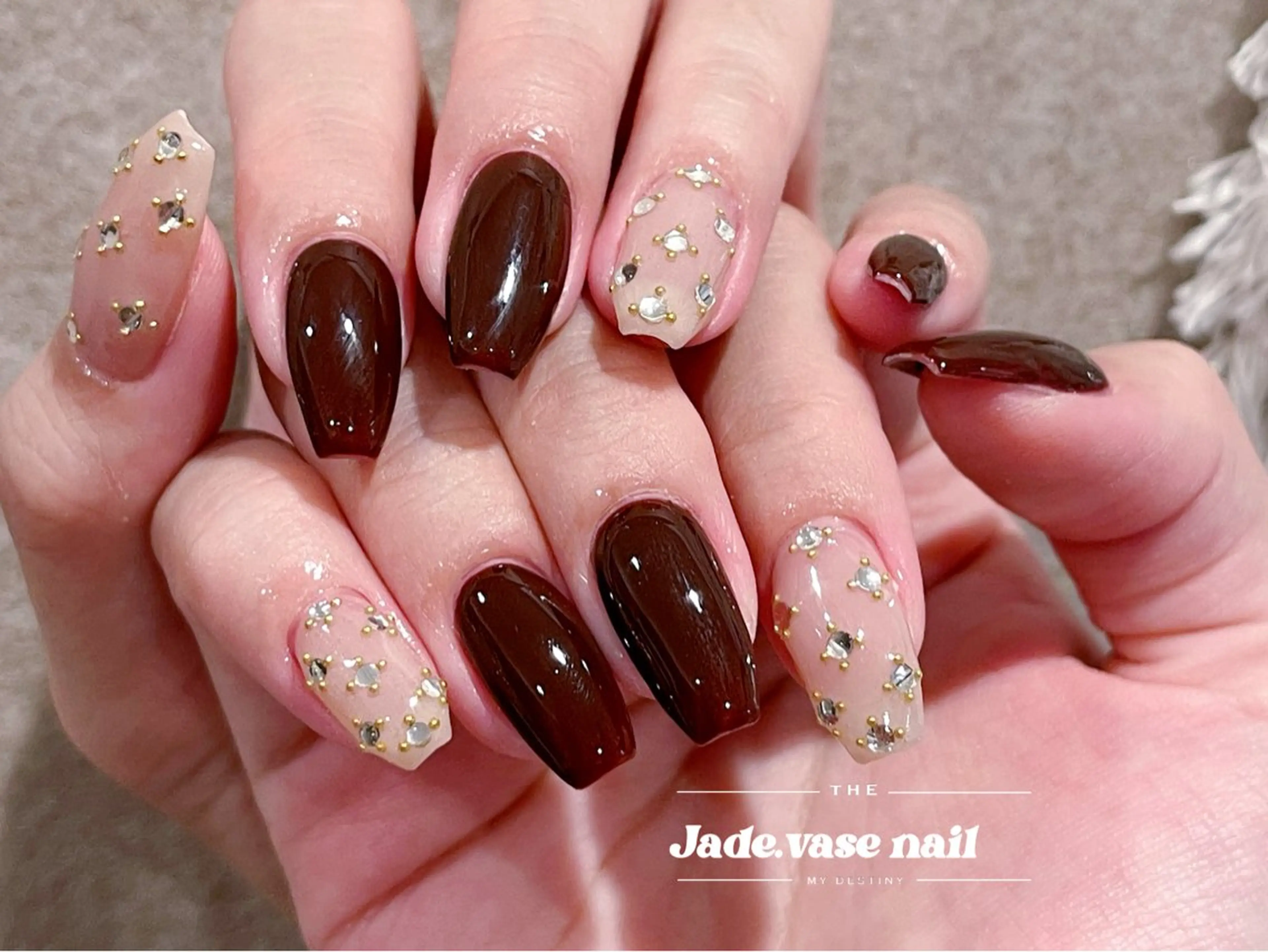 ネイル ハンドネイル ハンドケア ✰Jade.vase 银座のネイルデザイン