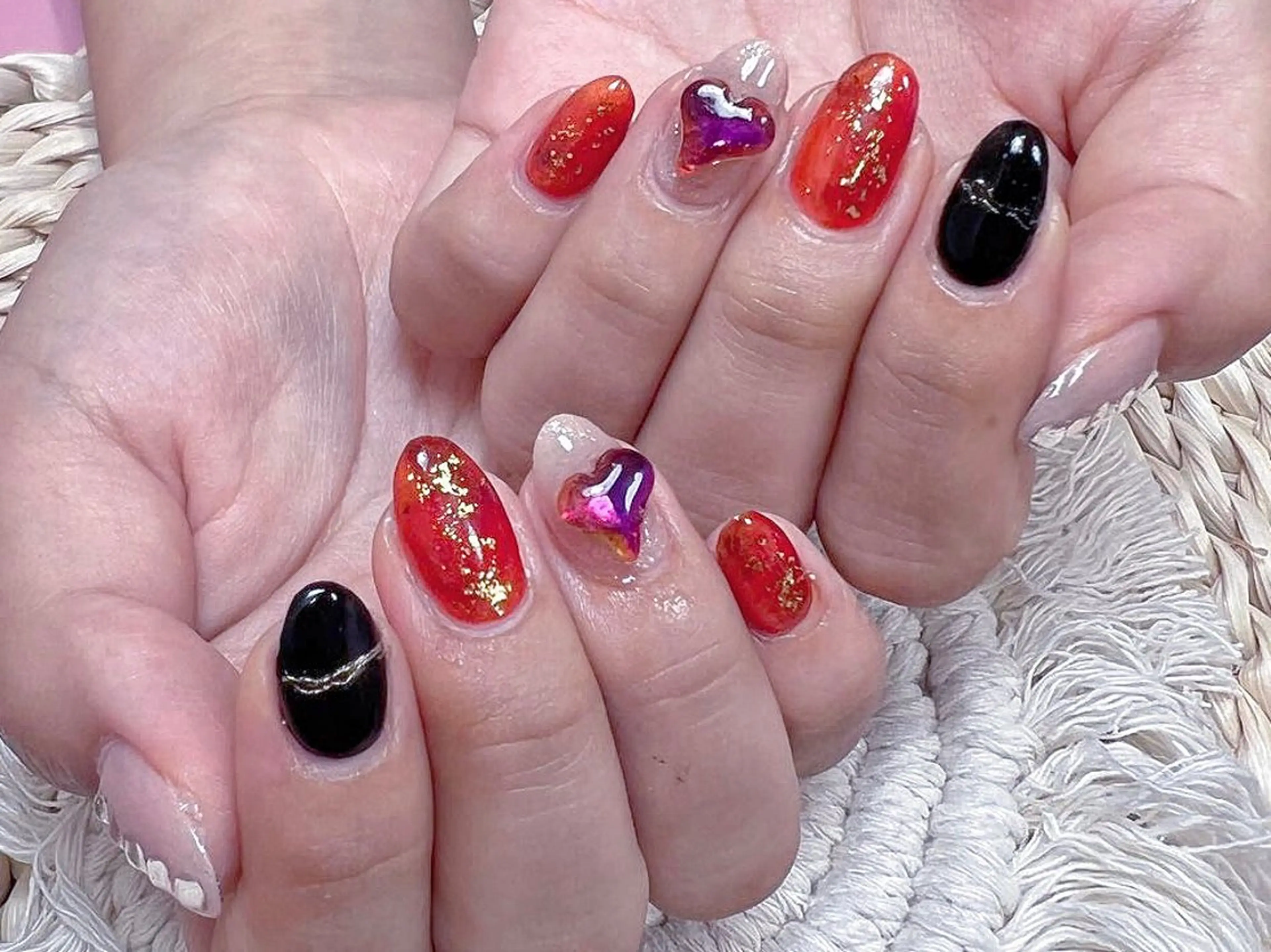 ネイル 持ち込み ハンドネイル ハンドケア DEMAIN- 🕊️のネイルデザイン