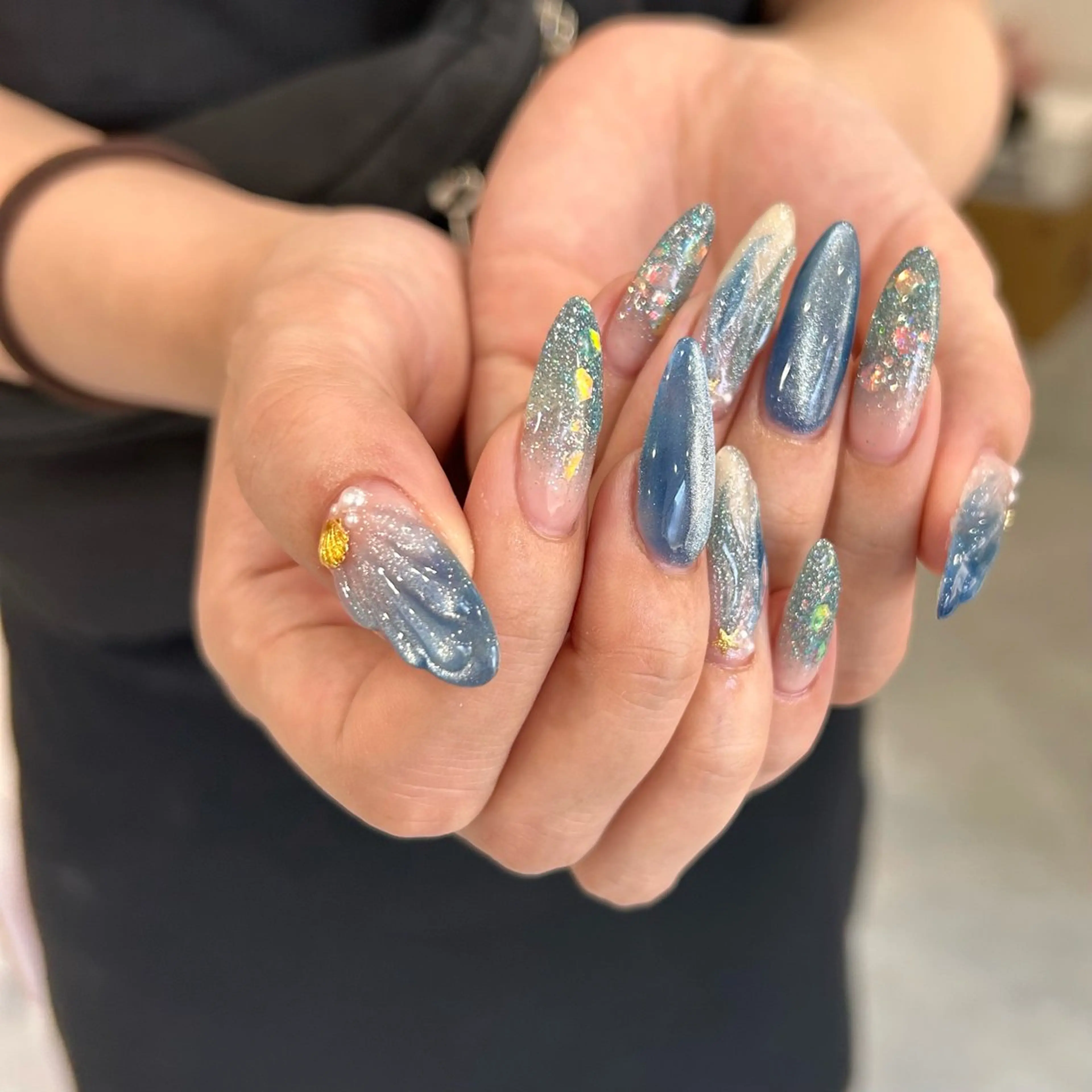 【お得✨️】チップ10本長さだし＋持ち込みデザイン（オフ込み）の写真