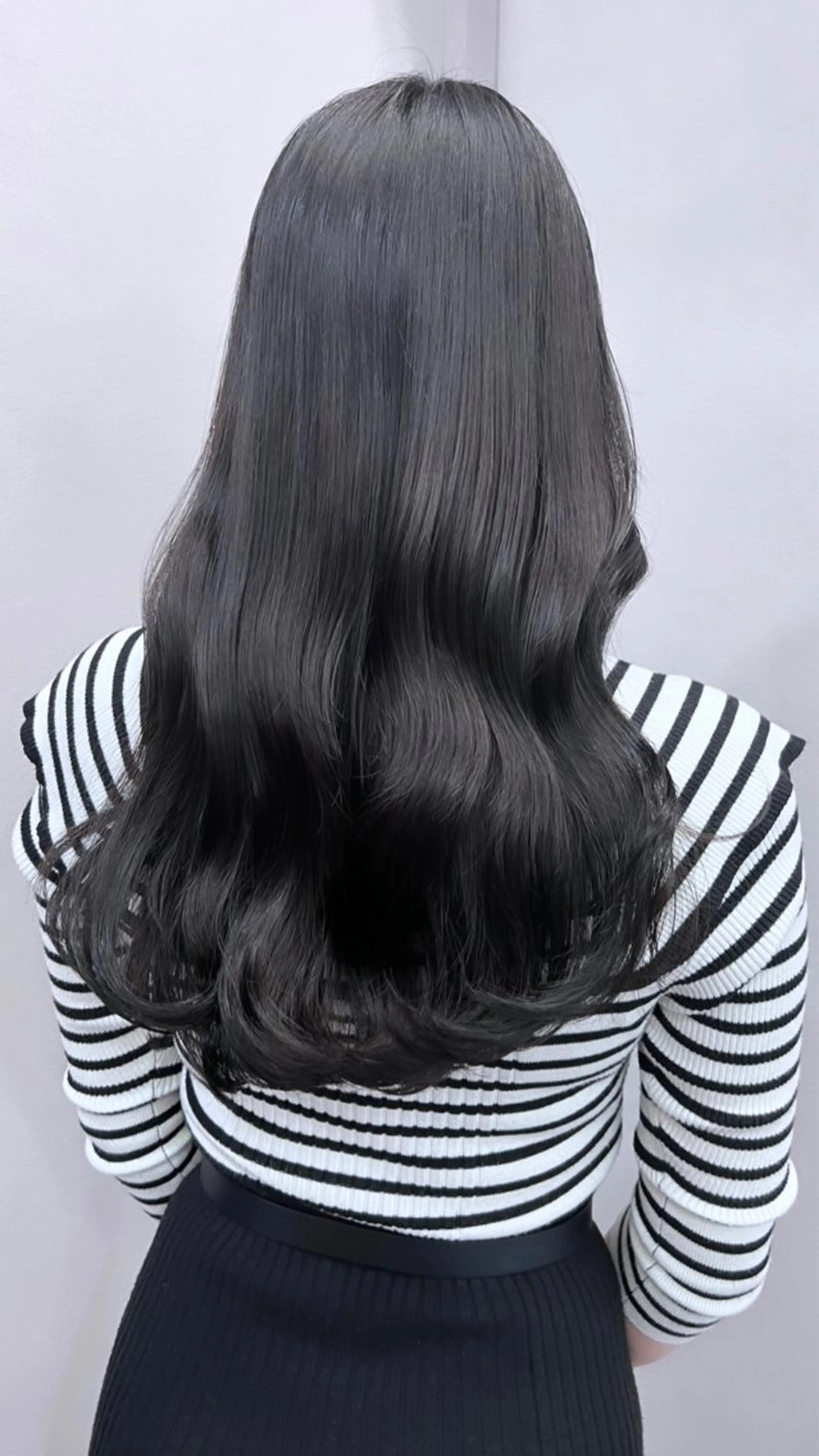 ロング ヨシンモリ 韓国風ヘア 橋口 亮平のヘアスタイル