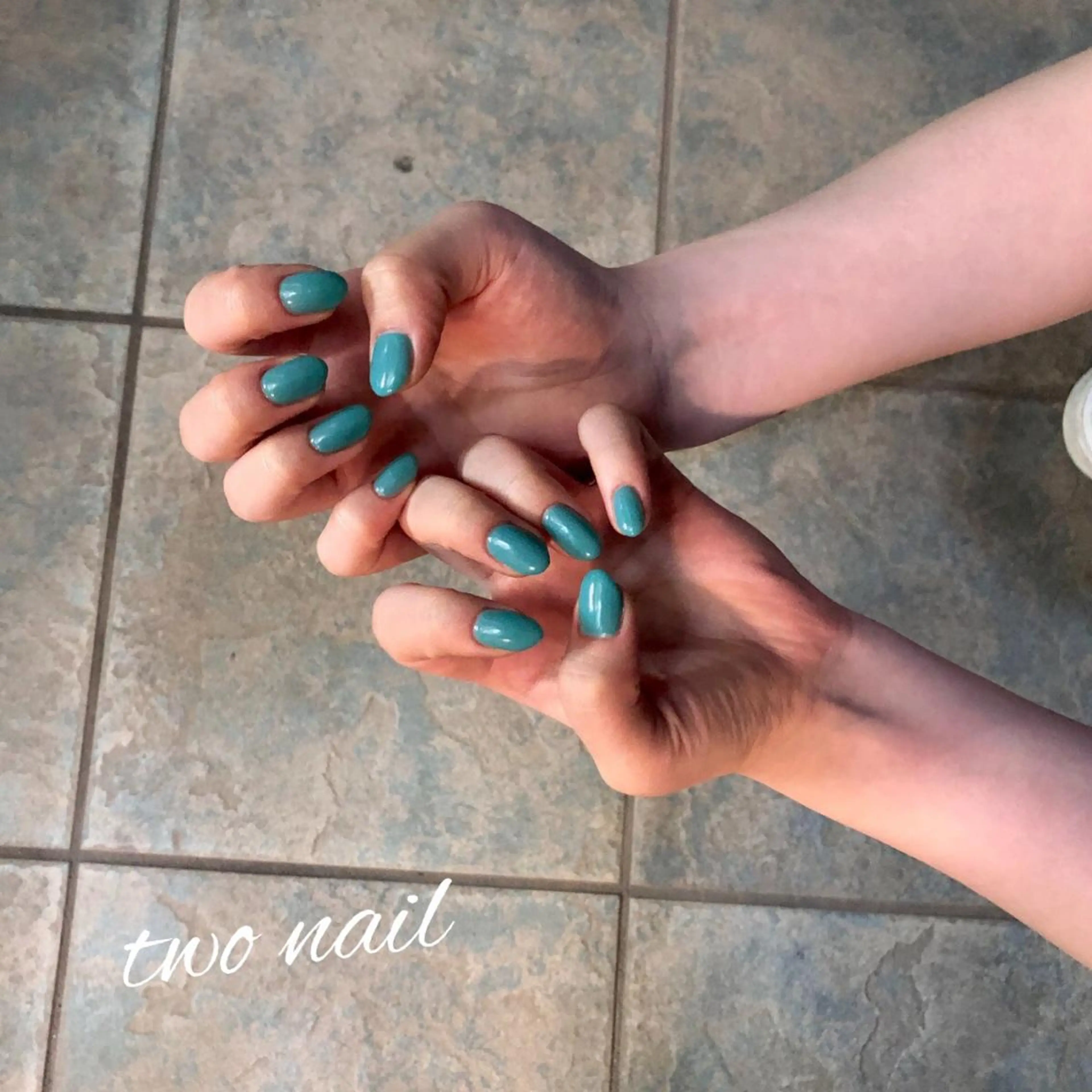 ネイル フットネイル ハート ハンドネイル two nailのネイルデザイン