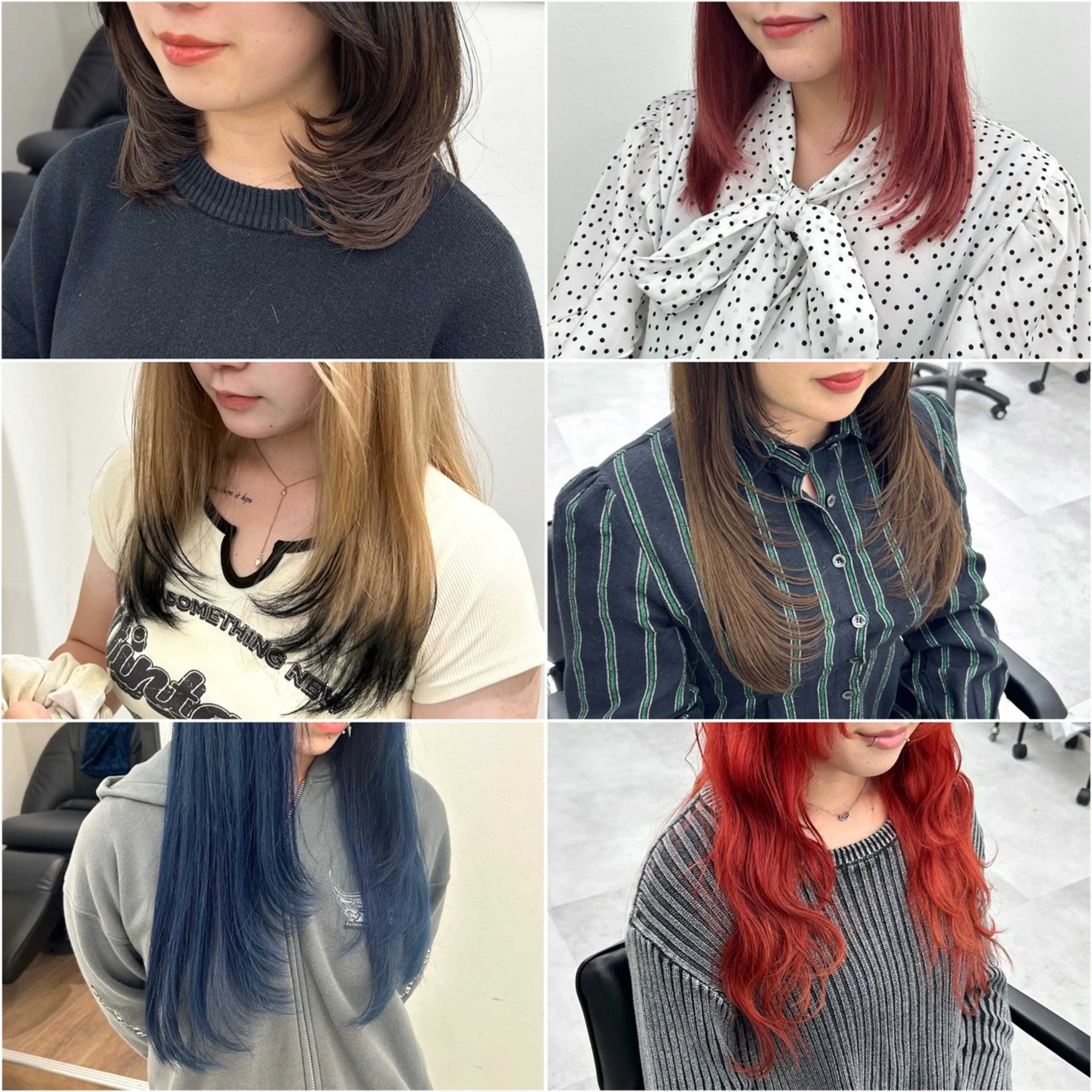 ロング カラー レイヤー ハイトーン 暖色⭐︎KANAKOのヘアスタイル