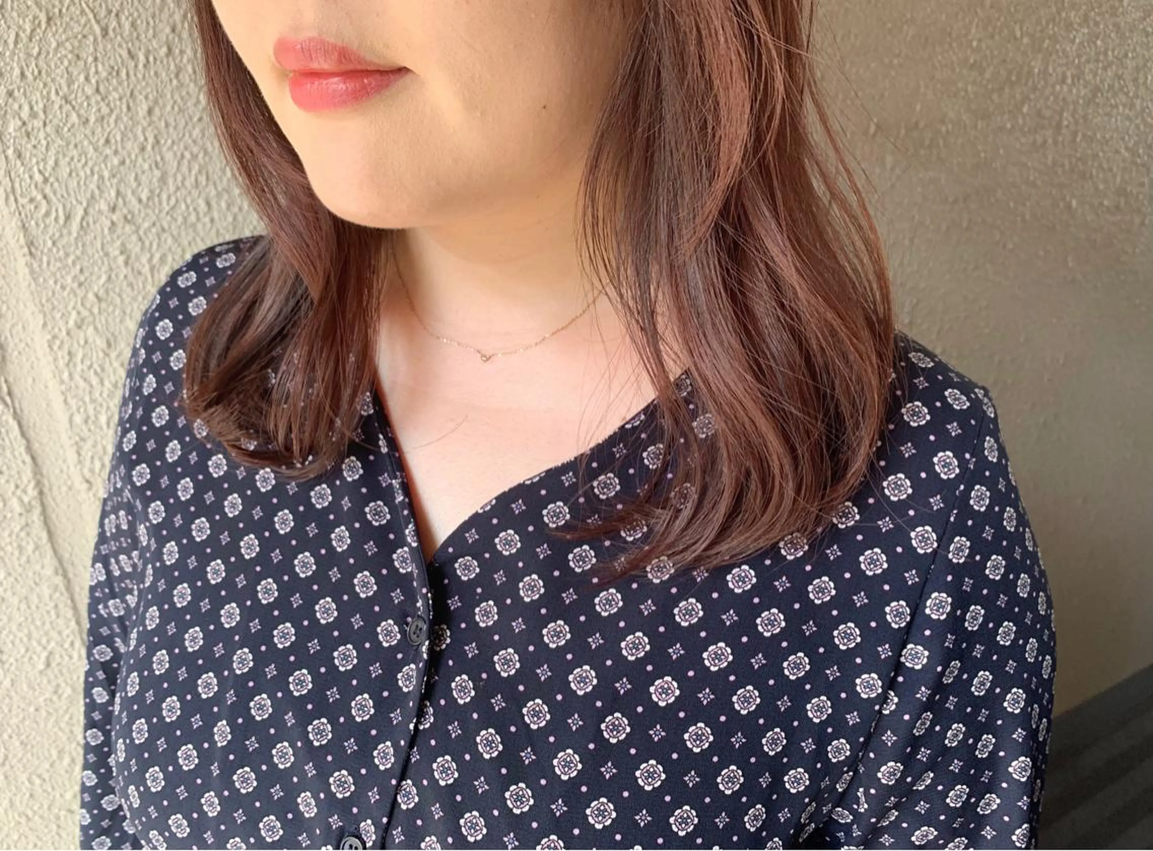 ミディアム カラー ベージュカラー ピンクカラー ピンクベージュ サダハルカ |chouetteのヘアスタイル