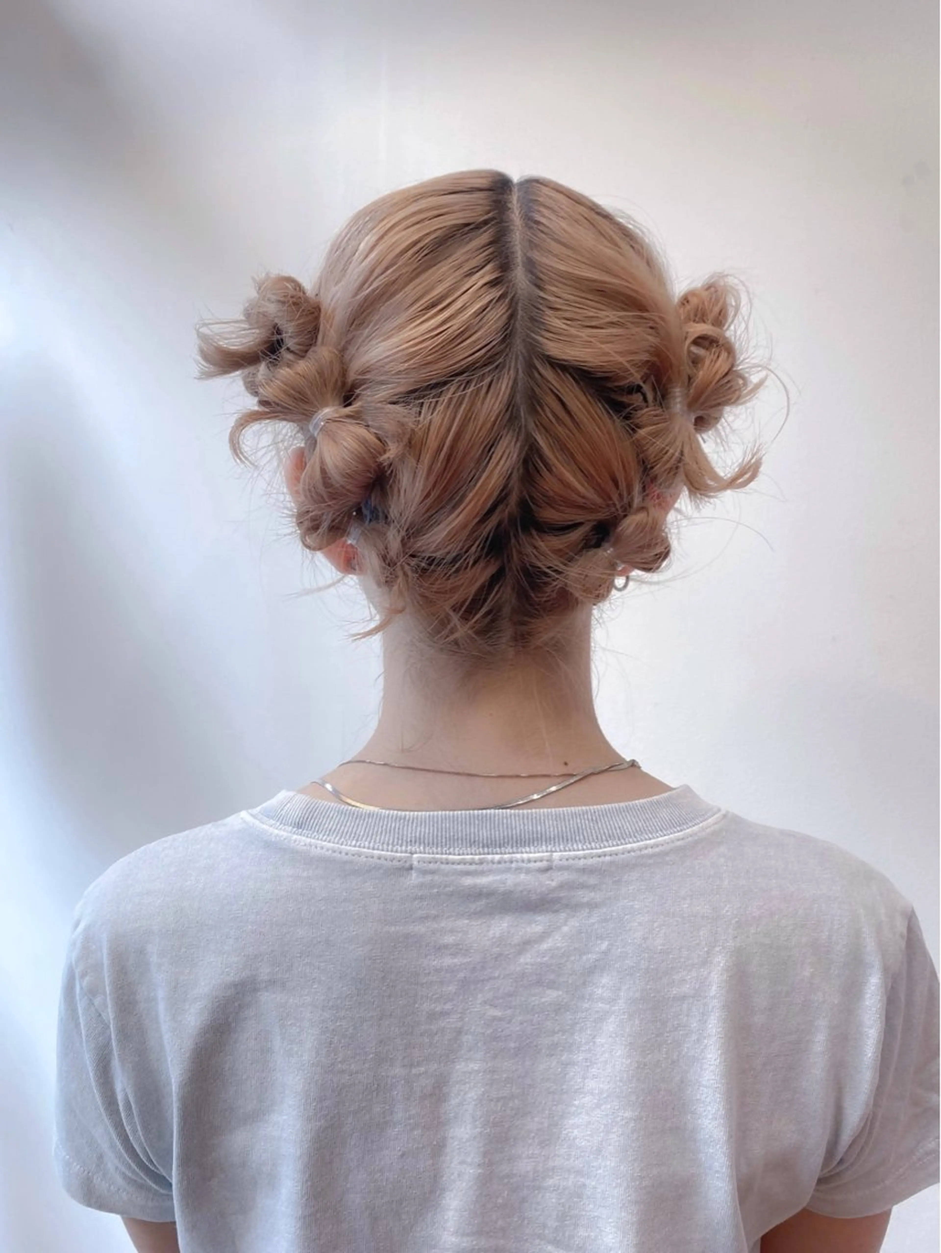 ヘアセットの写真