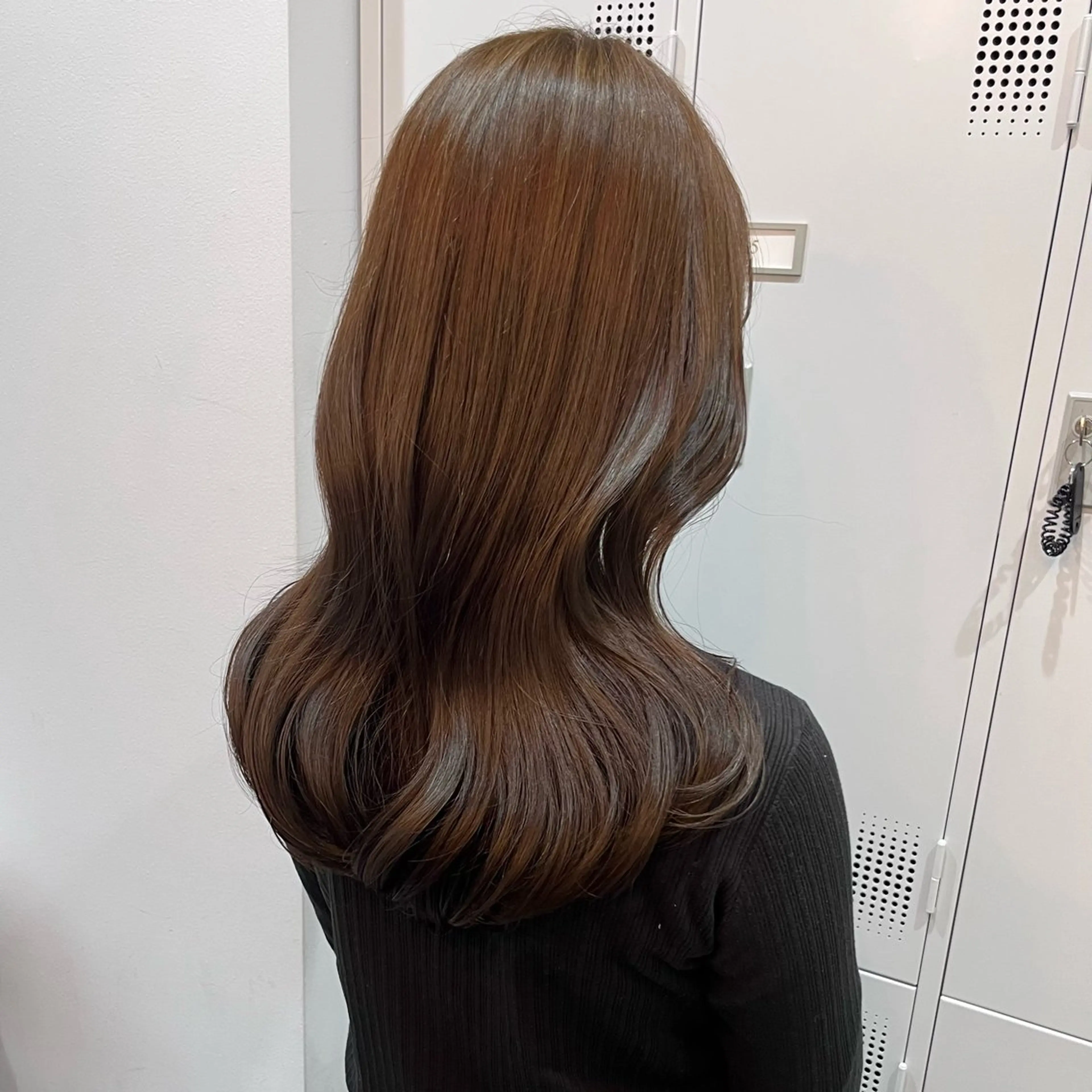 セミロング カラー カット トリートメント emma所属・RINA 韓国ヘア/半個室のヘアスタイル