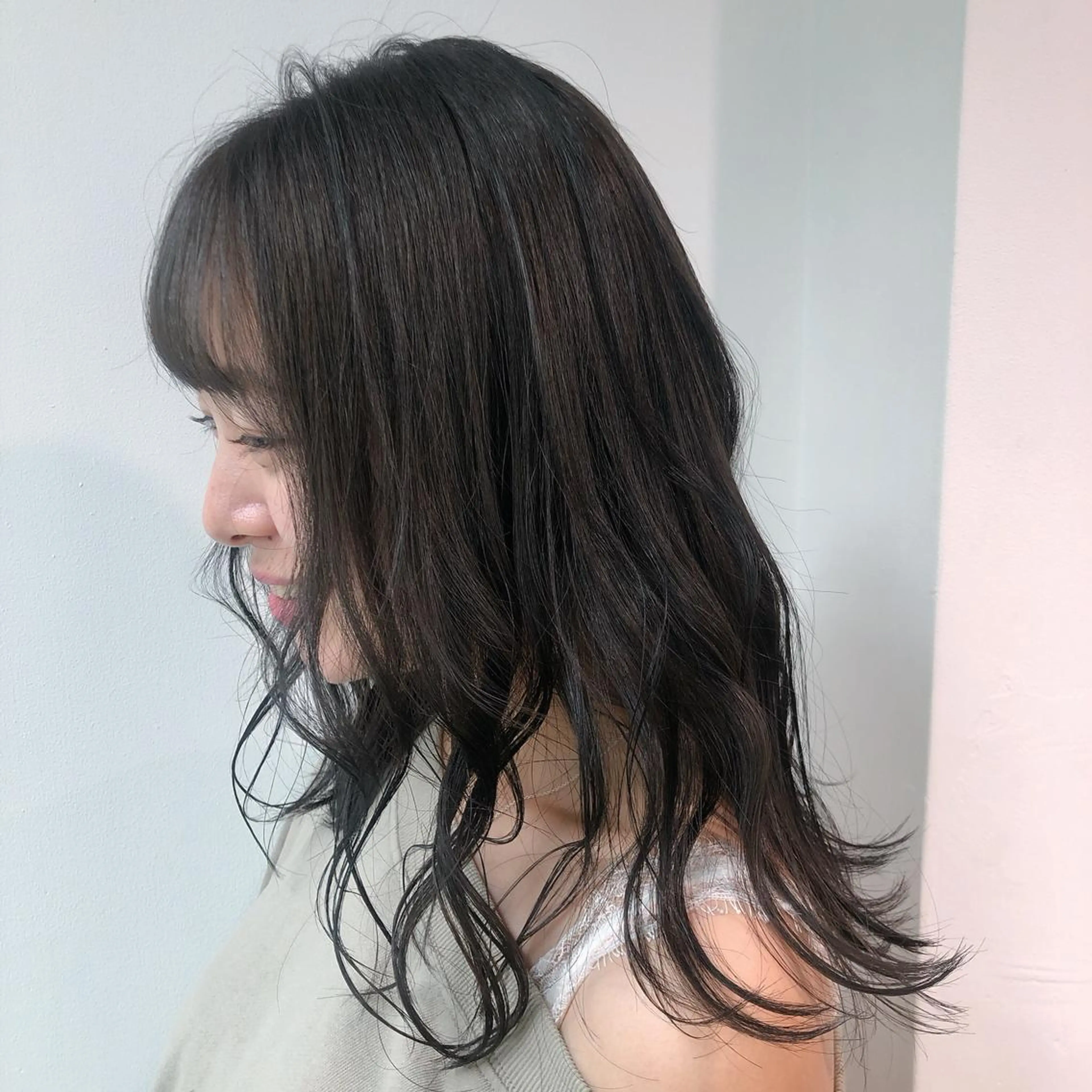 ミディアム カラー ヘアカラー トリートメント ❤️sai❤️ official❤️のヘアスタイル
