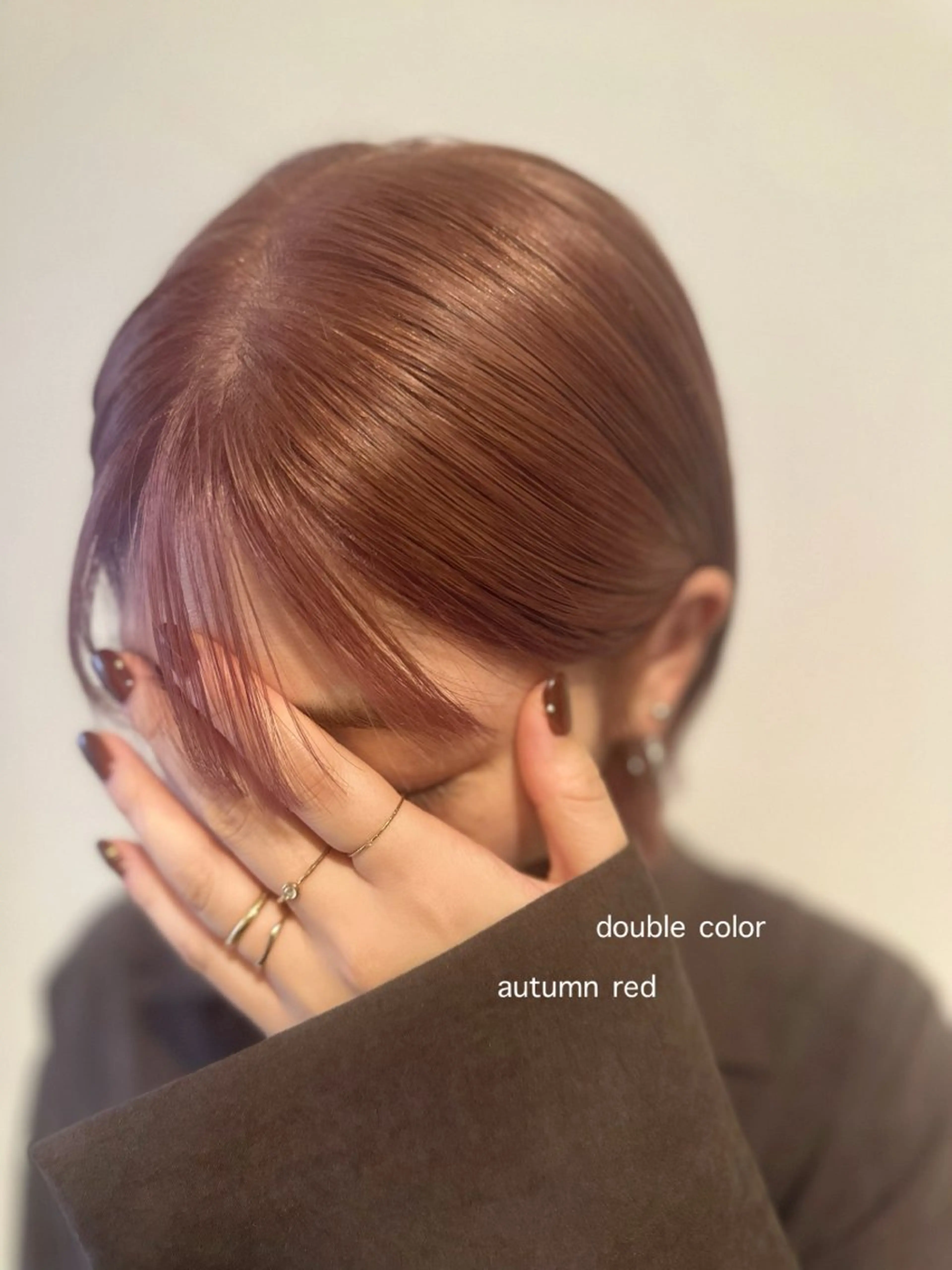 ミディアム カラー カット ヘアカラー トリートメント 藤本 静香のヘアスタイル