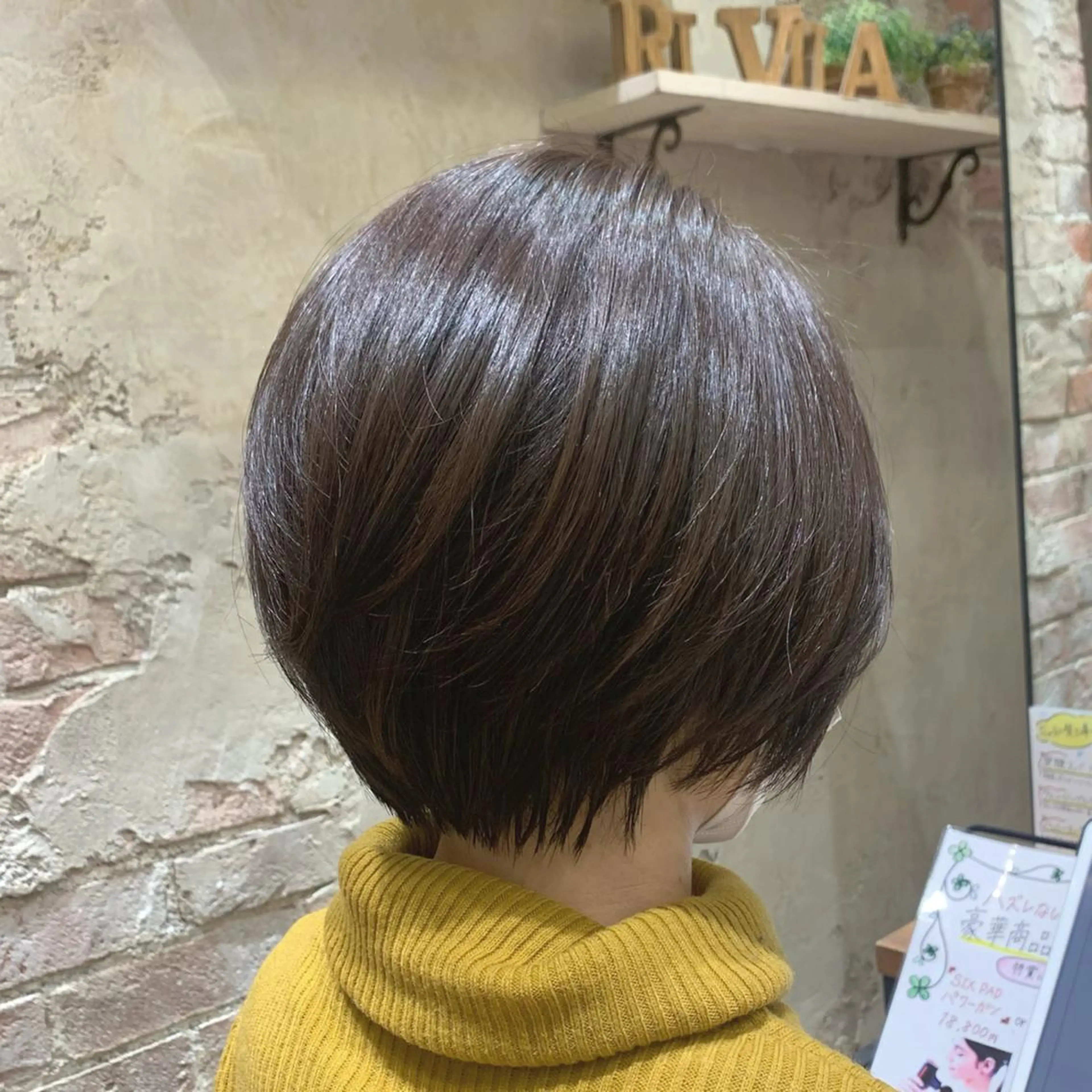 ショート 🧡くびれヘア/前髪 顔周り🧡久原結衣のヘアスタイル