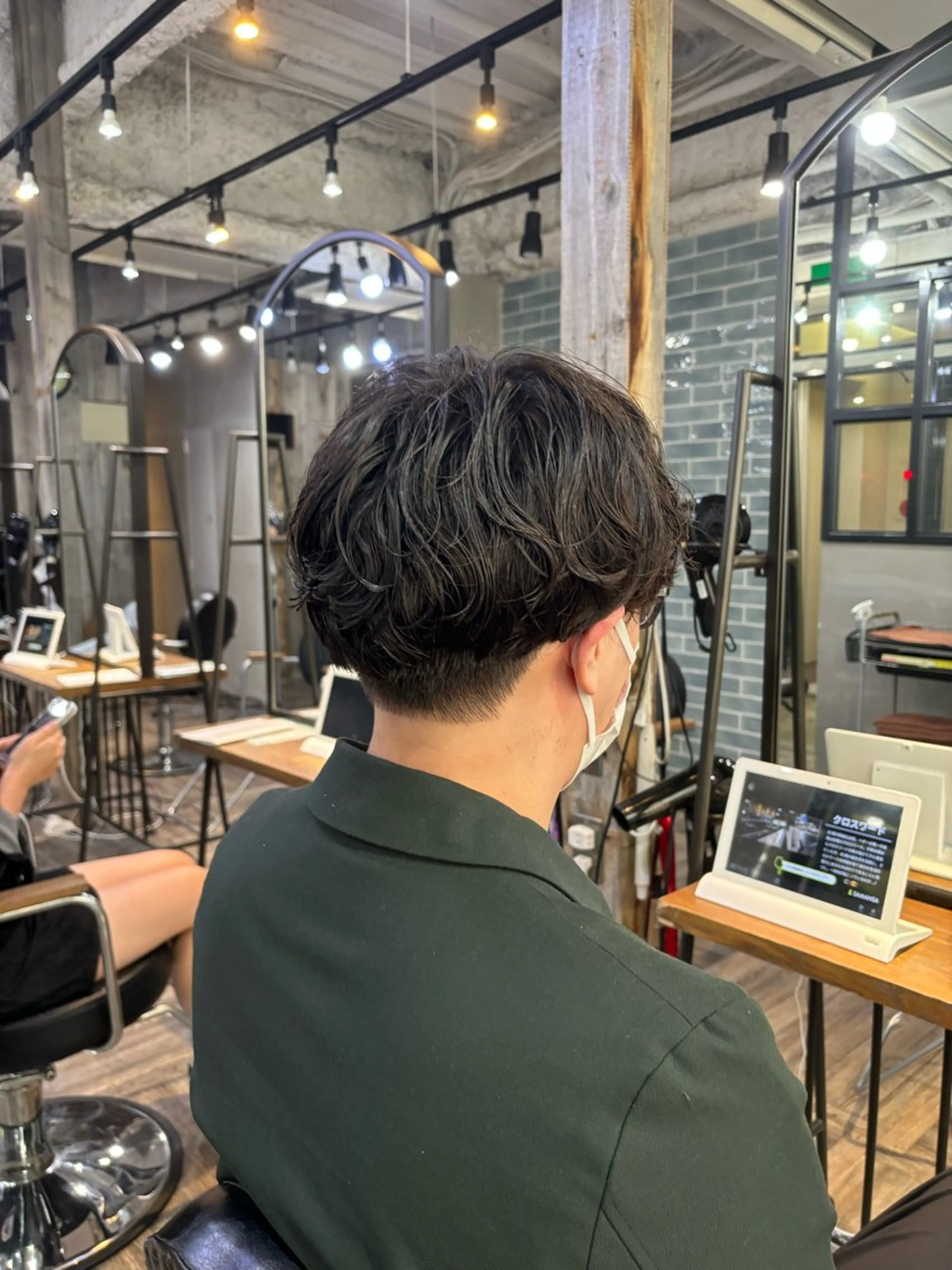 パーマ メンズ 村本 優依のヘアスタイル