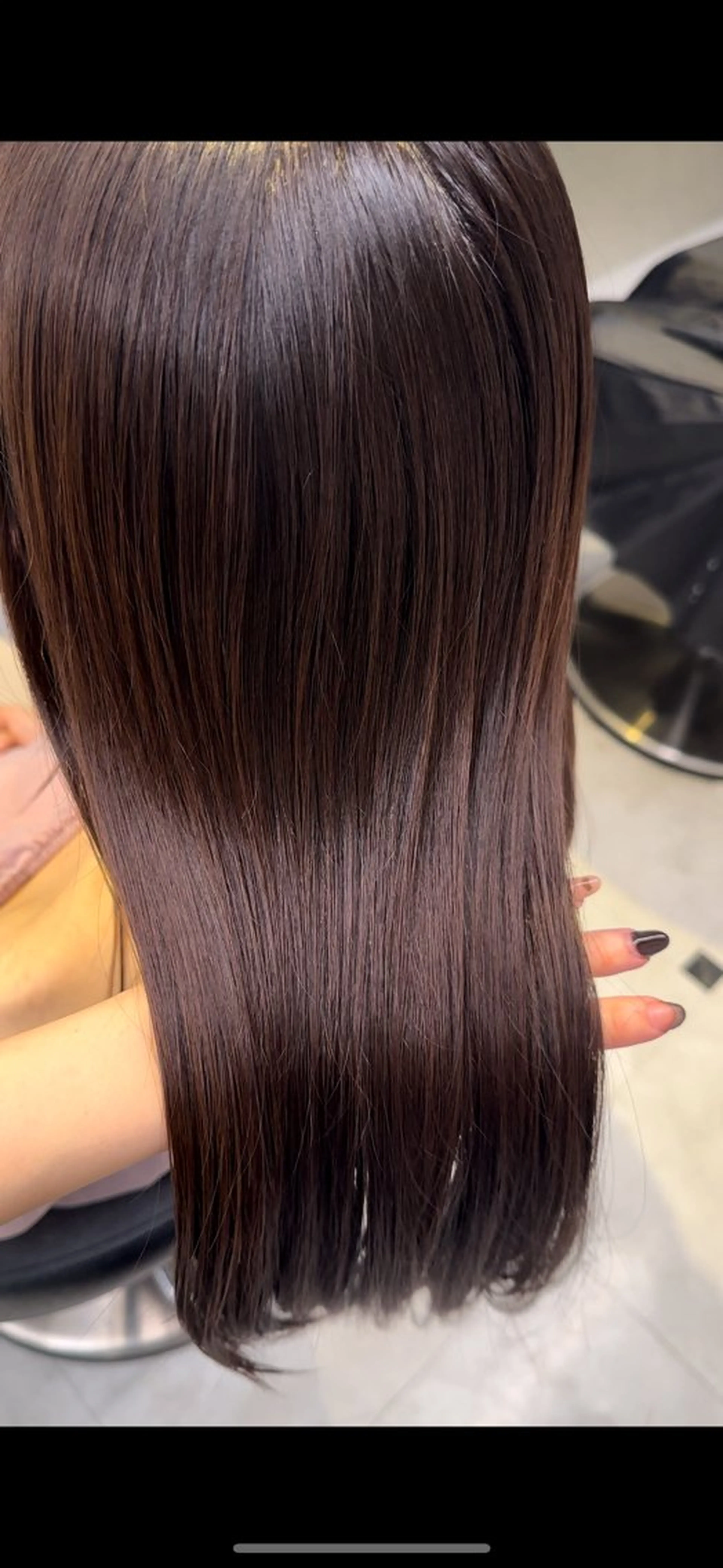 ロング カラー ヘアカラー トリートメント ♥️暖色カラ ー♥️由夏のヘアスタイル