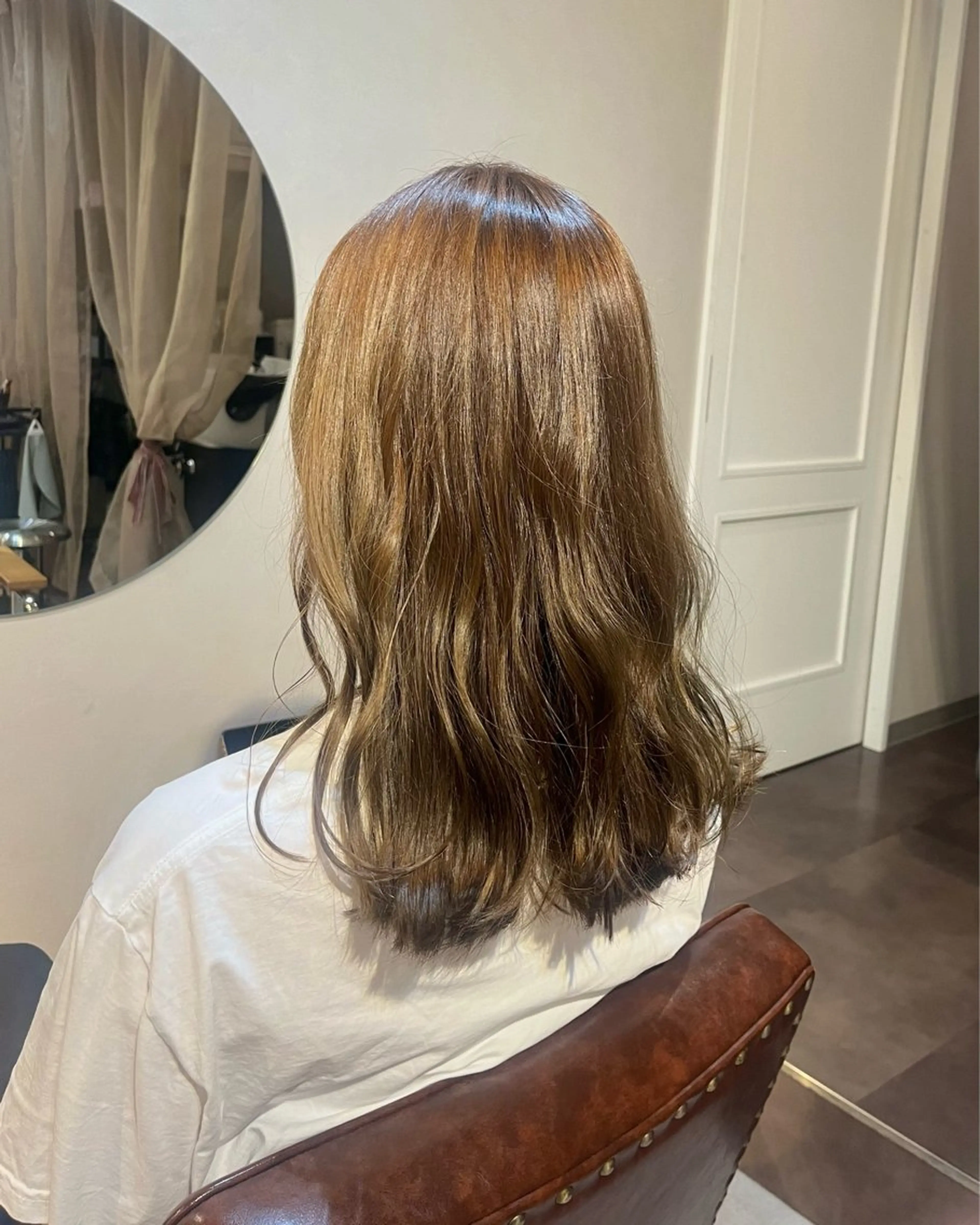カラー 山村 野々羽のヘアスタイル