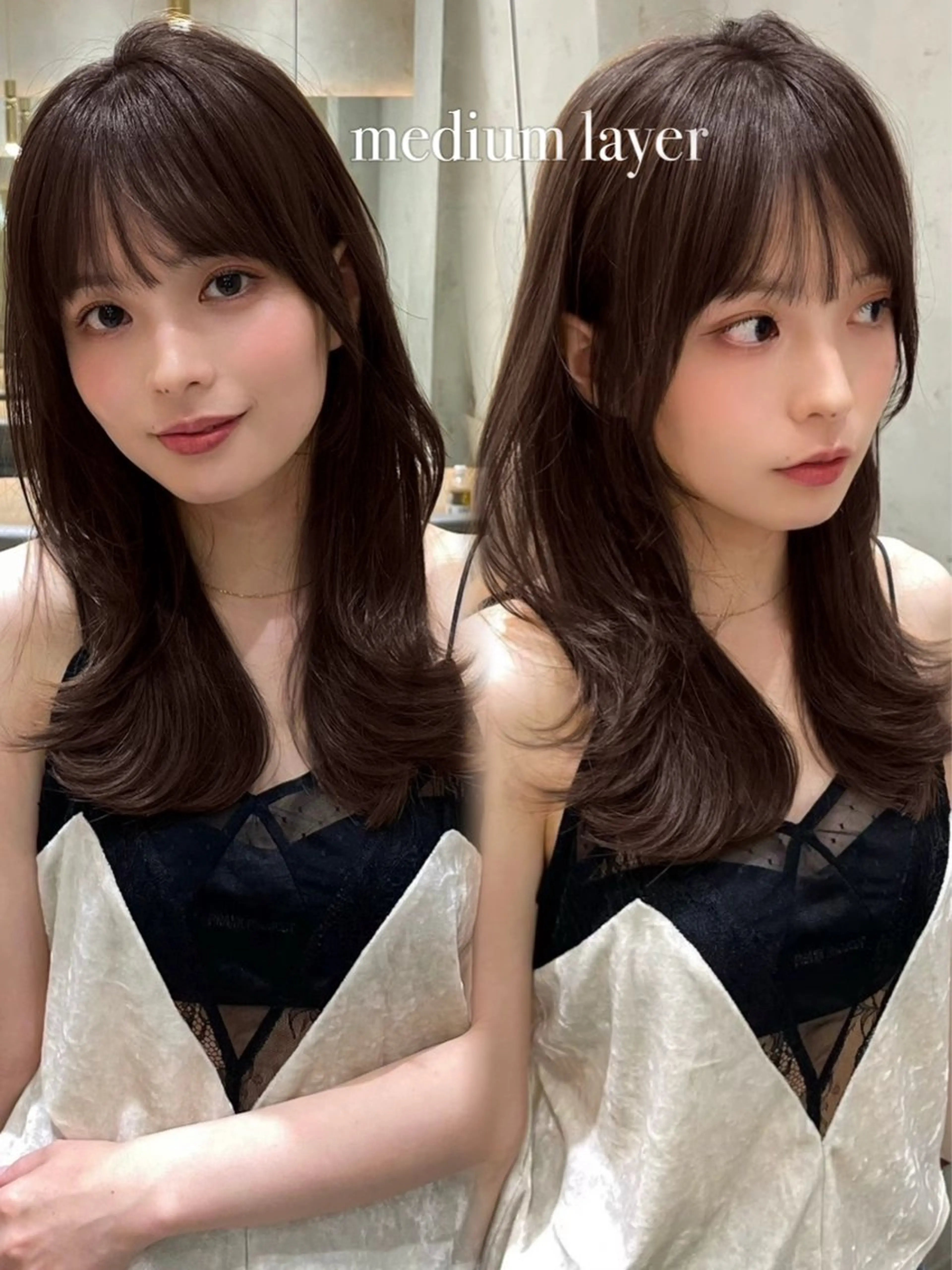 ロング カラー COALL nex the salon所属・Riria✨ レイヤーカットのヘアスタイル